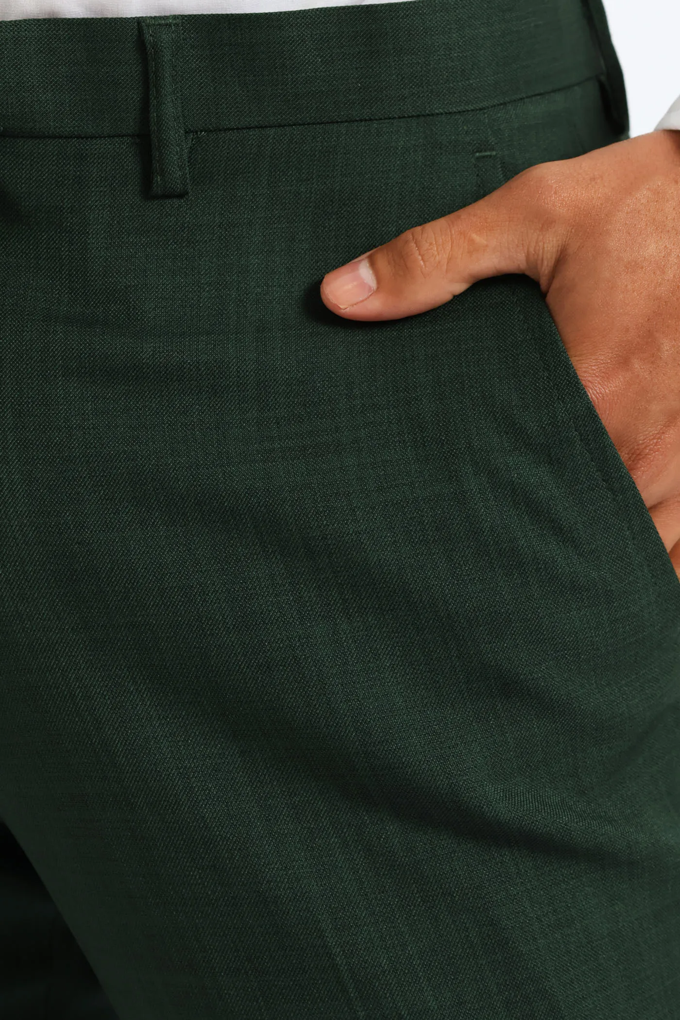 Slim Fit Essential Suit Trouser - Olive sold by Edgars product image thumbnail 2