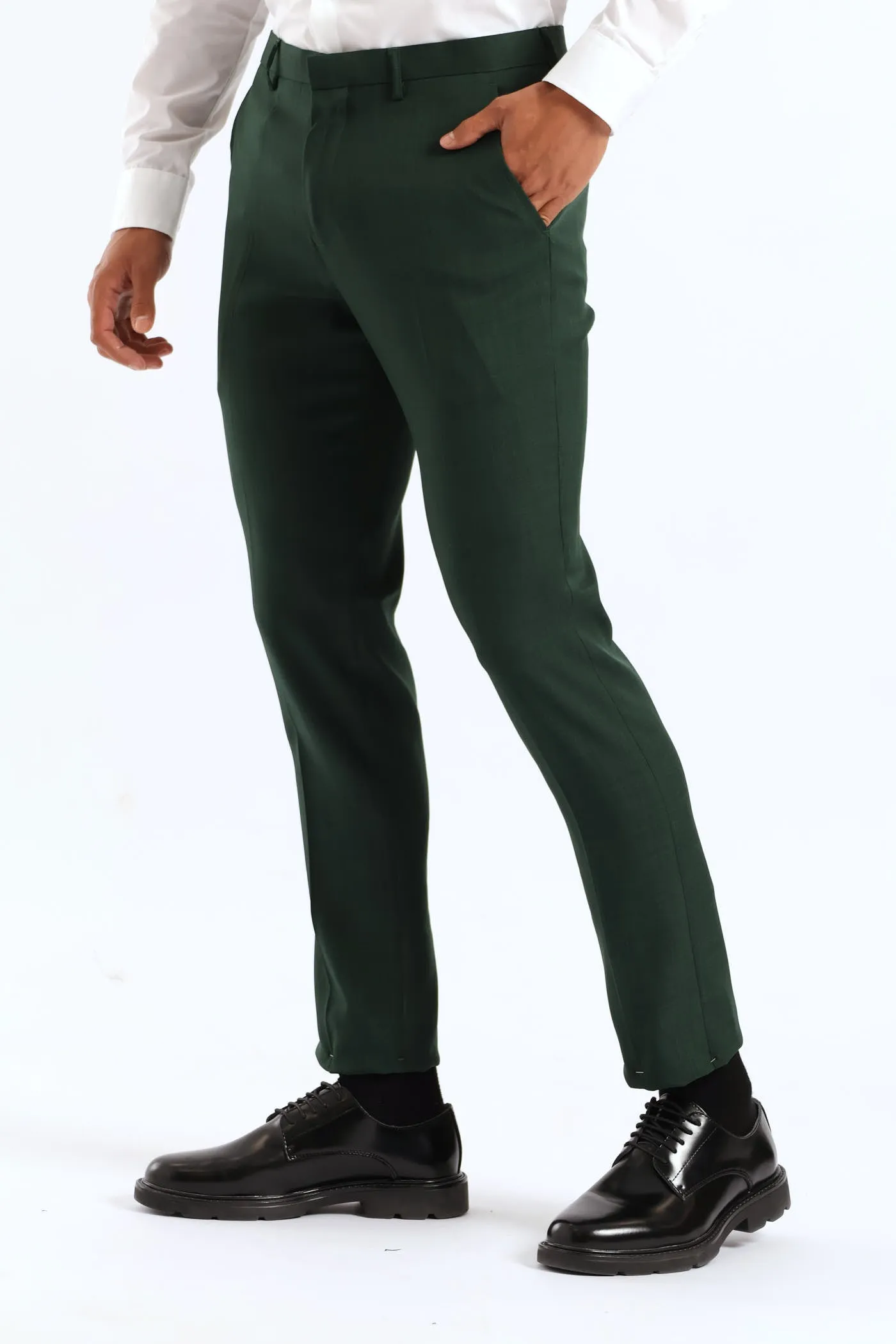 Slim Fit Essential Suit Trouser - Olive sold by Edgars product image thumbnail 3