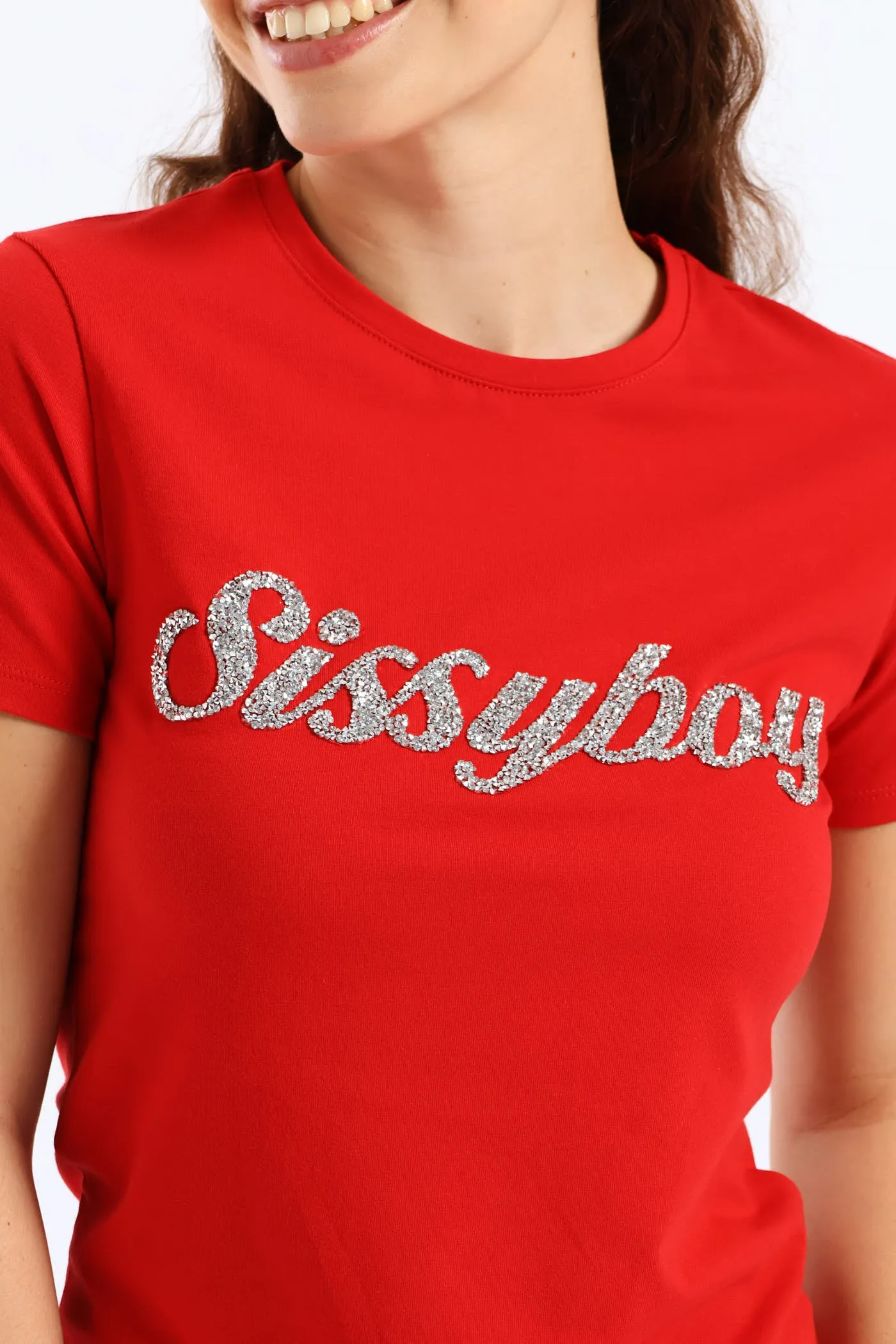 Bling Logo Regular Tee - Red sold by Edgars product image thumbnail 2