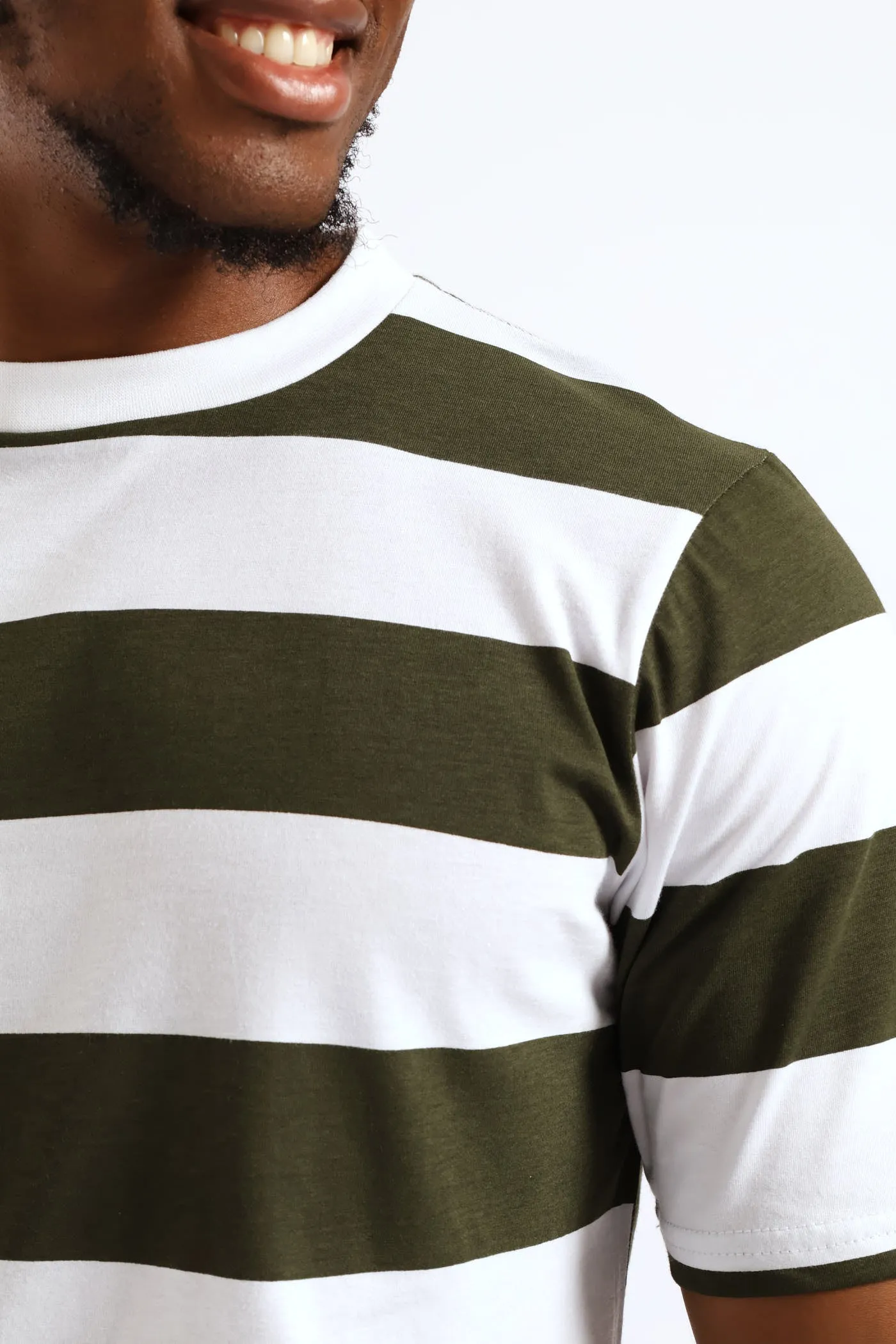 Rugby Stripe Tee - Fatigue sold by Edgars product image thumbnail 2