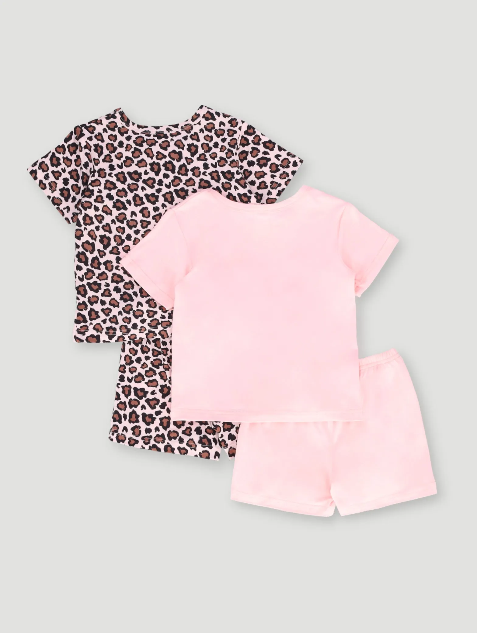 Pre-Girls 2 Pack Animal Print Bear Sleep Set - Peach sold by Edgars product image thumbnail 2