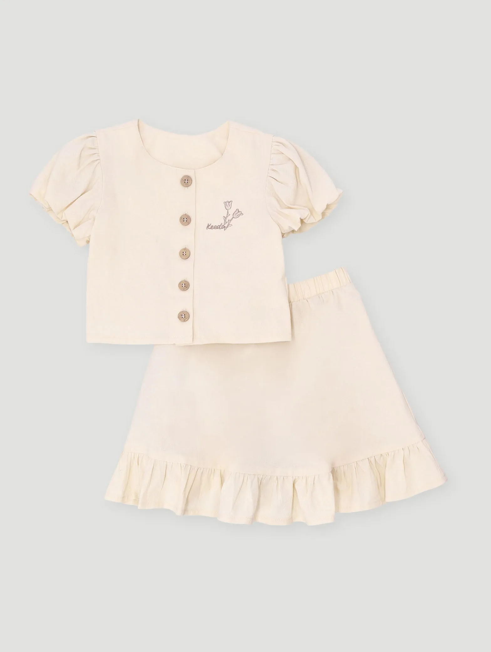 Keedo Girls Top & Skirt Set - Multi sold by Edgars