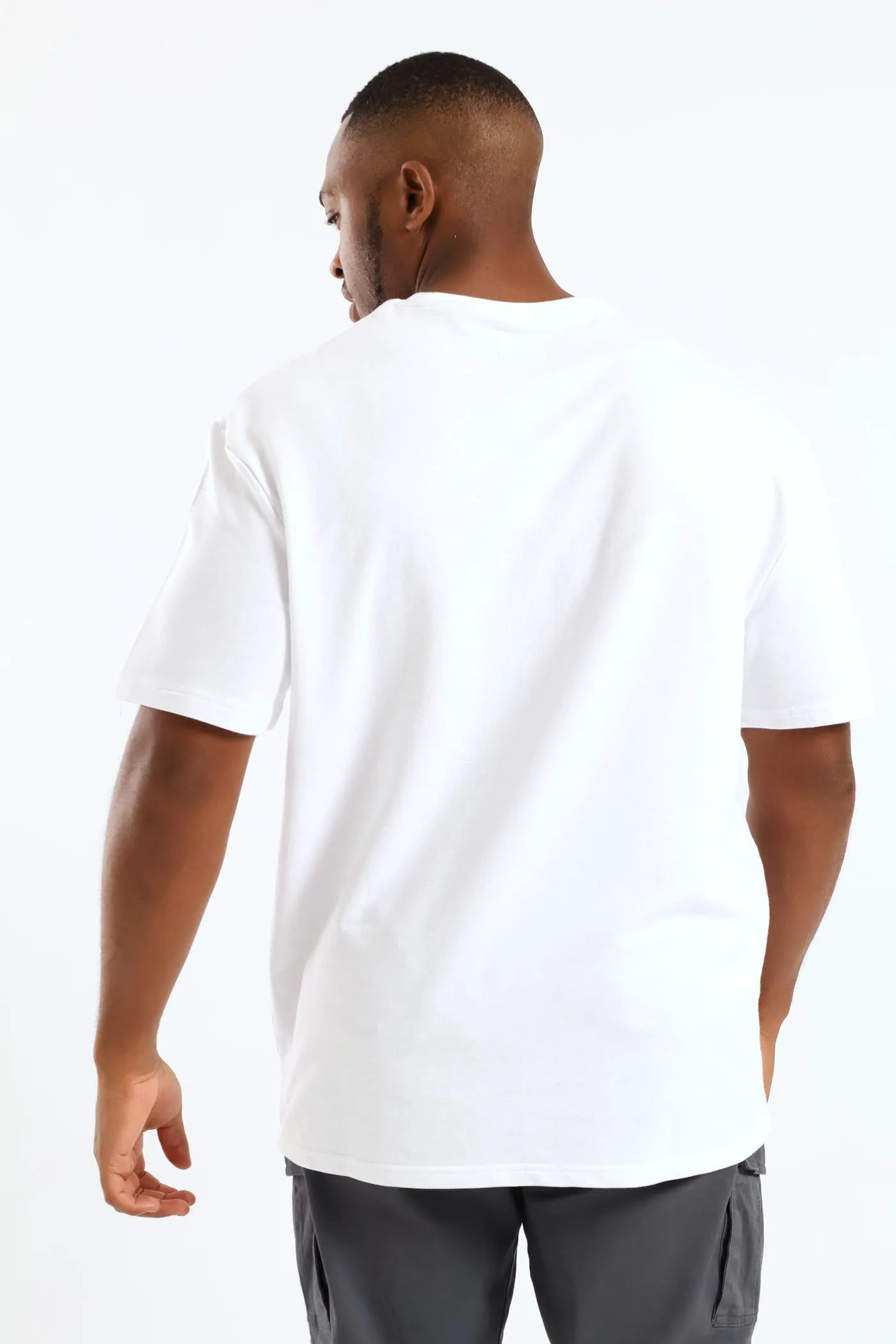 Boxy Basic Tee - White sold by Edgars product image thumbnail 4