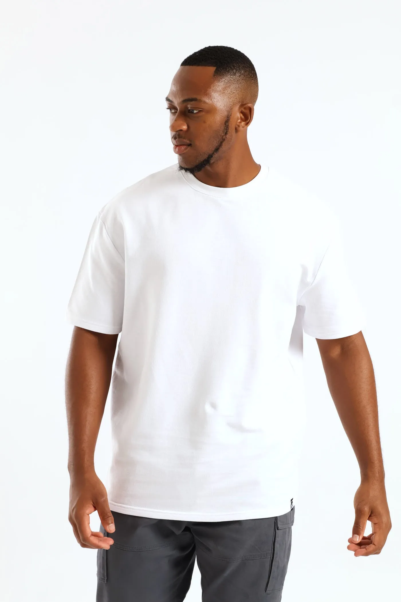 Boxy Basic Tee - White sold by Edgars product image thumbnail 2