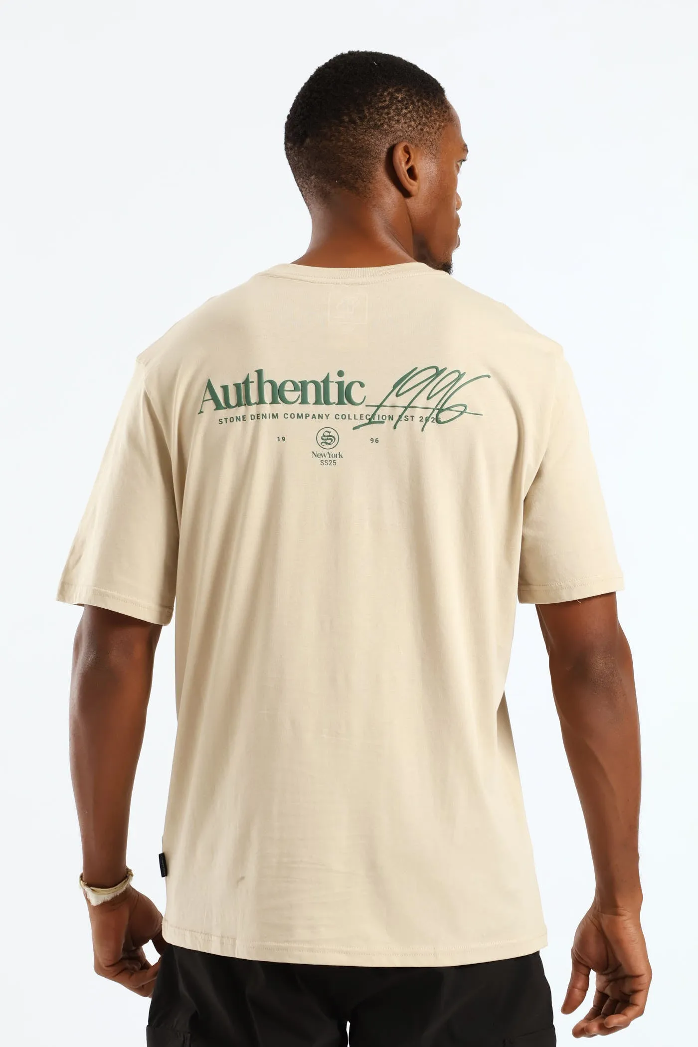 Est. 1996 Front & Back Tee - Stone sold by Edgars product image thumbnail 2