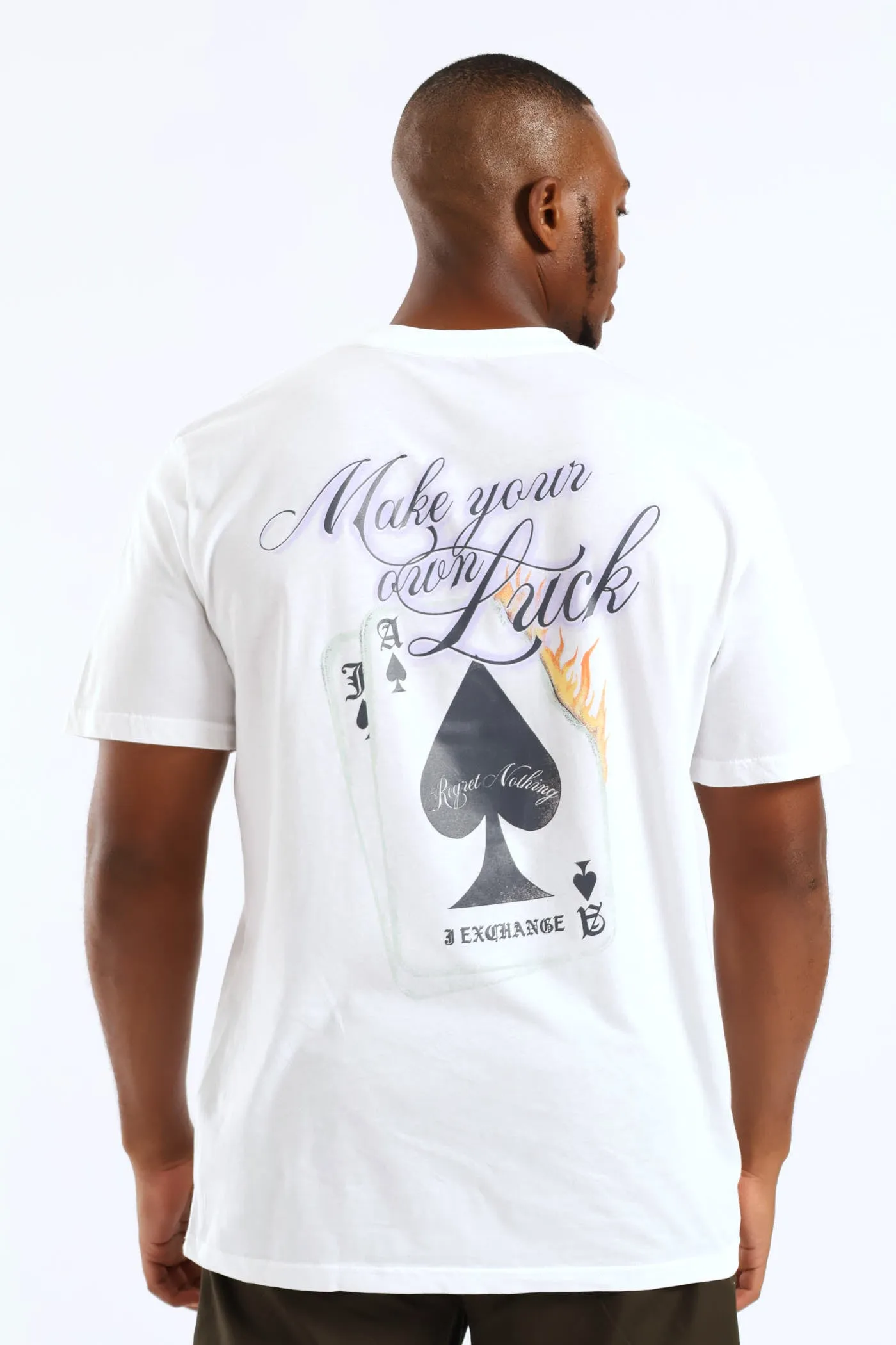 Cards Front & Back Print Tee - White sold by Edgars product image thumbnail 2