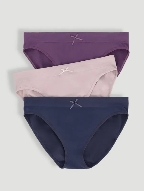 3 Pack Seamless Bikini - Multi sold by Edgars