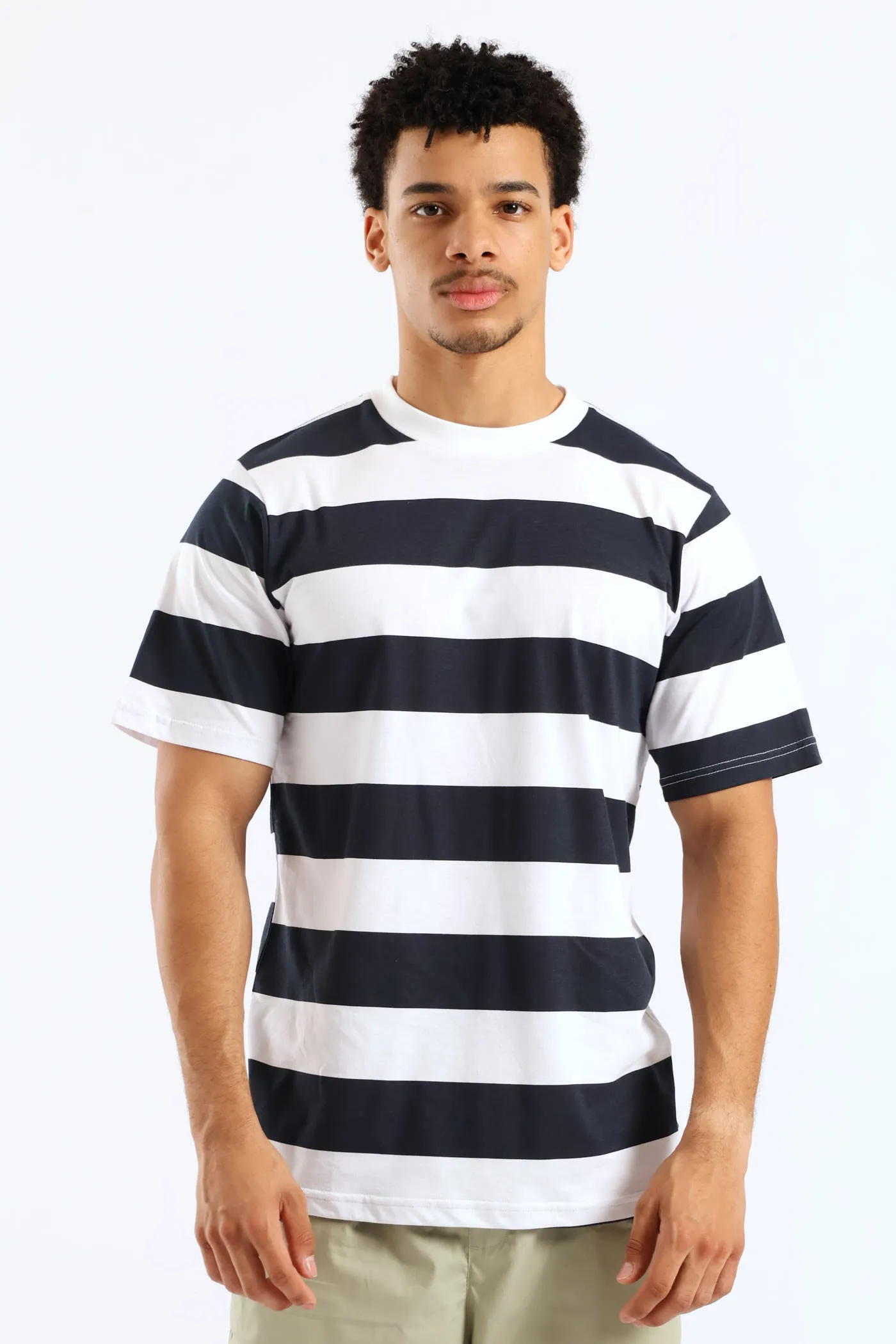 Rugby Striped Tee - Navy/White sold by Edgars product image thumbnail 4