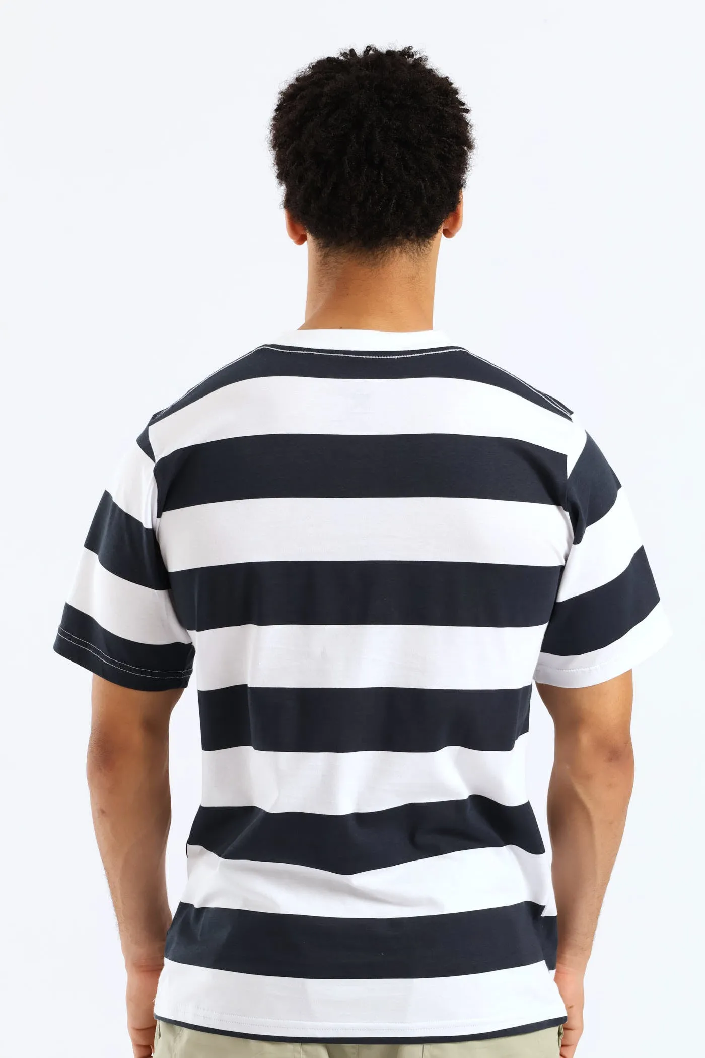 Rugby Striped Tee - Navy/White sold by Edgars product image thumbnail 5
