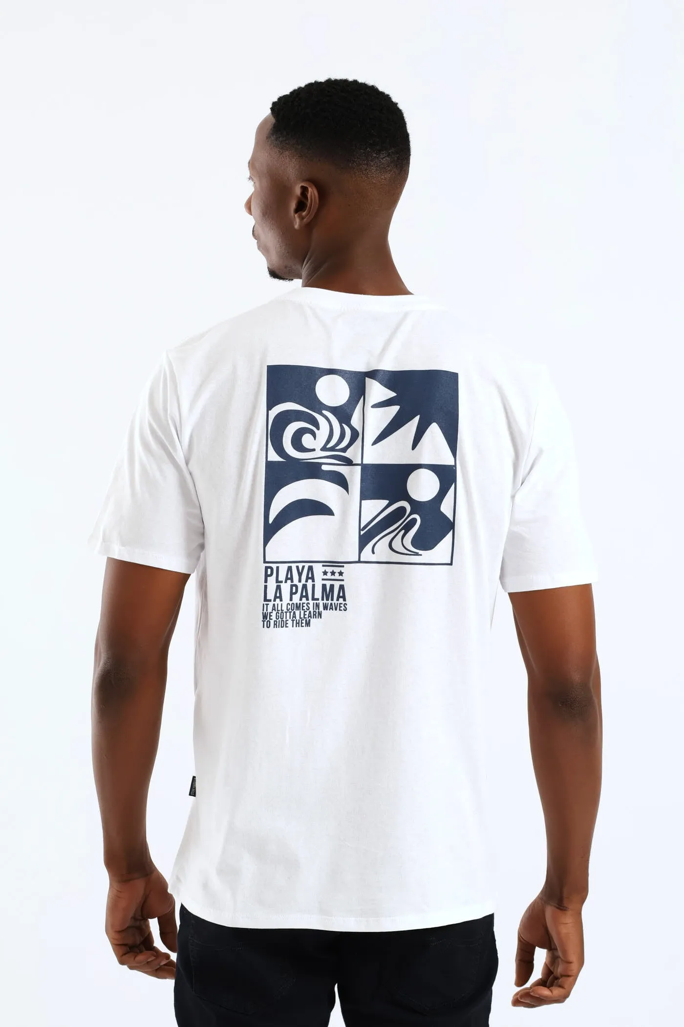 Playa La Palma Front & Back Tee - White sold by Edgars product image thumbnail 2