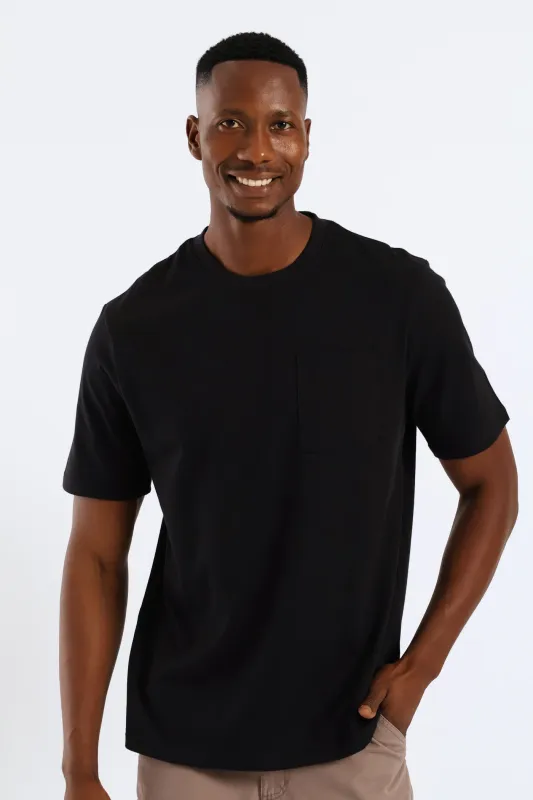 Weight Pocket Tee - Black sold by Edgars