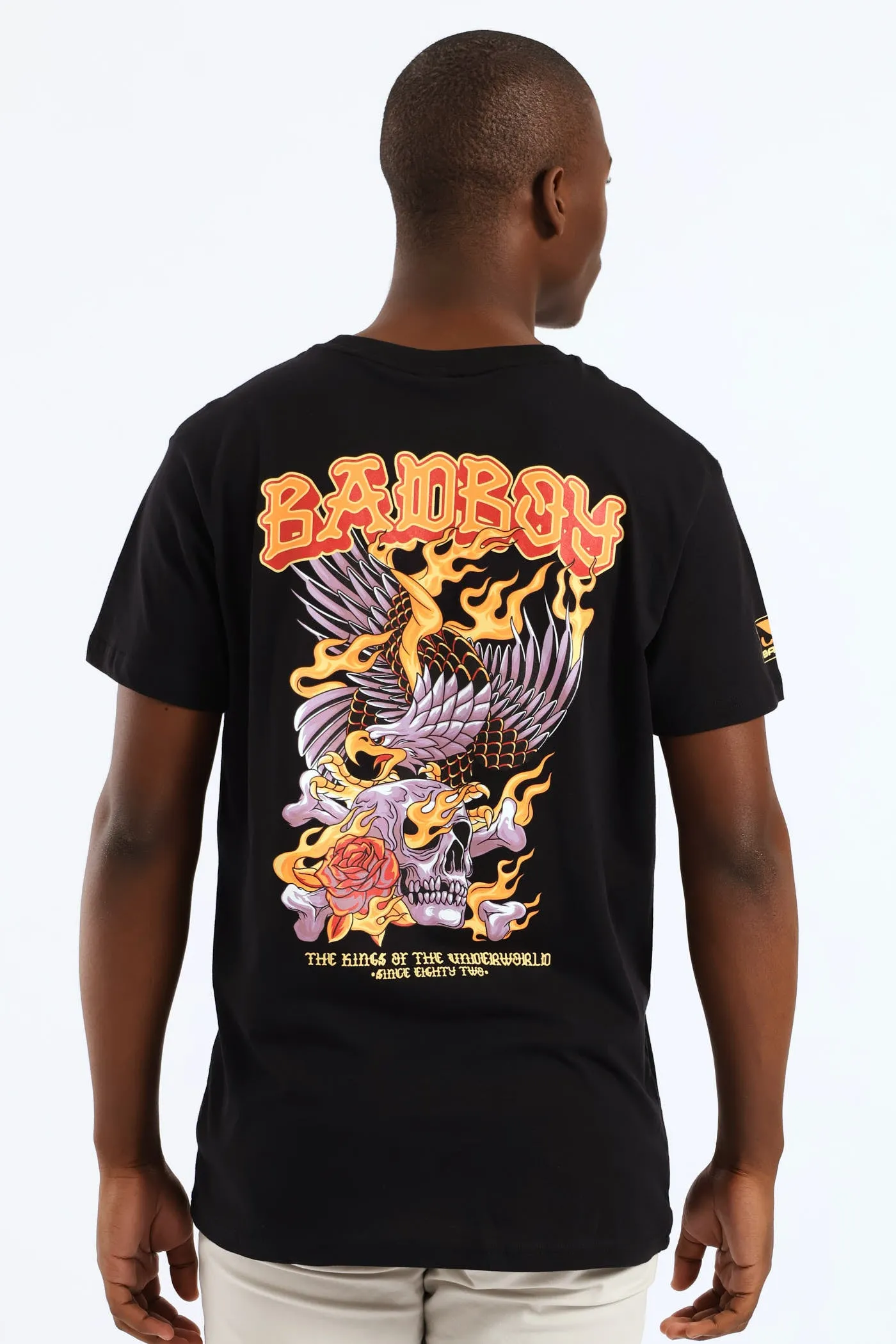 Eagle Skull Tee - Black sold by Edgars product image thumbnail 2