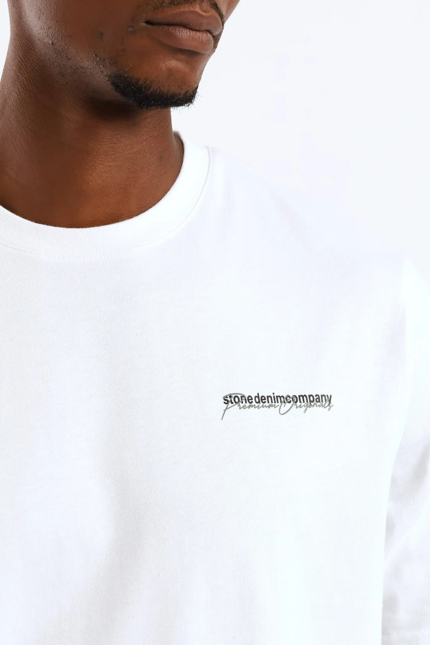 Chest Premium Original Weight Crew T-Shirt - White sold by Edgars product image thumbnail 2