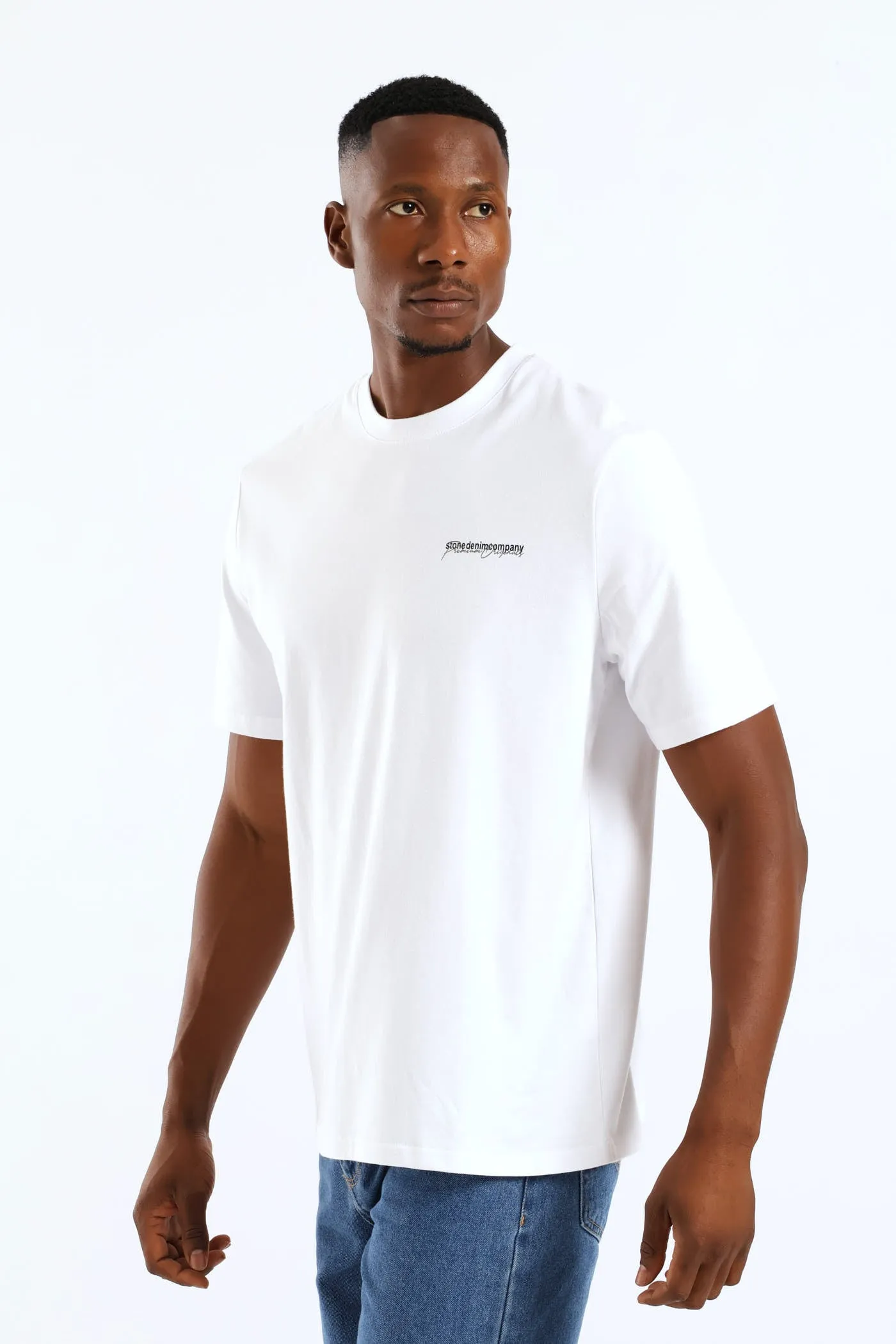 Chest Premium Original Weight Crew T-Shirt - White sold by Edgars product image thumbnail 3