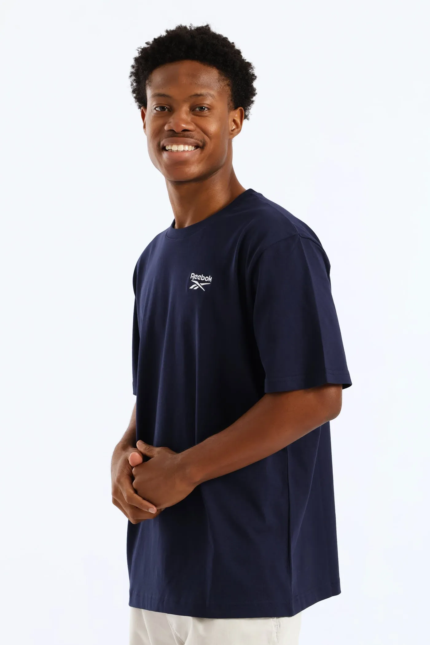 Harold Crewneck Tee - Navy sold by Edgars product image thumbnail 3