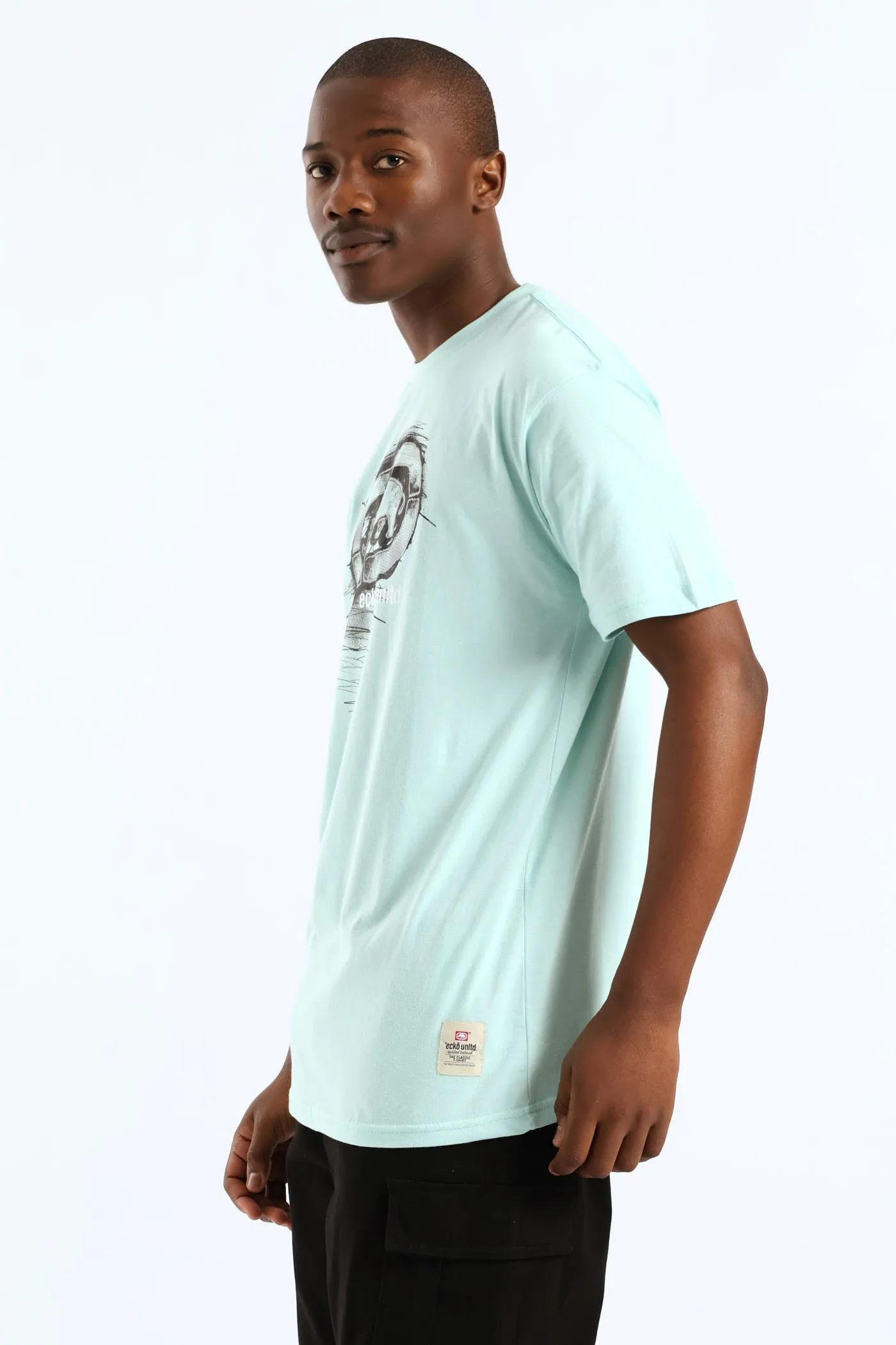 Rhino Shadow Print Tee - Mint sold by Edgars product image thumbnail 3
