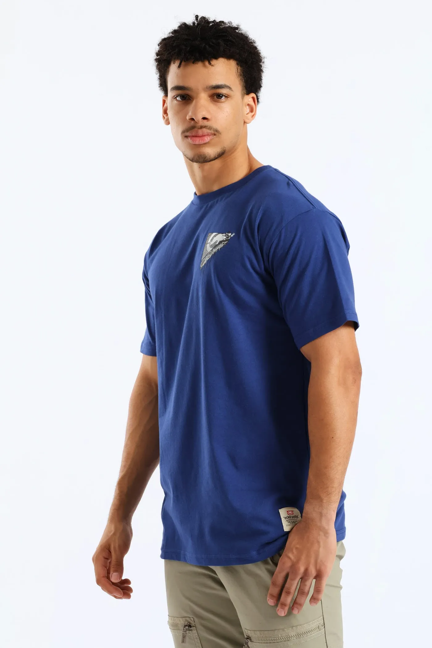 Drip Back Print Tee - Blue sold by Edgars product image thumbnail 3