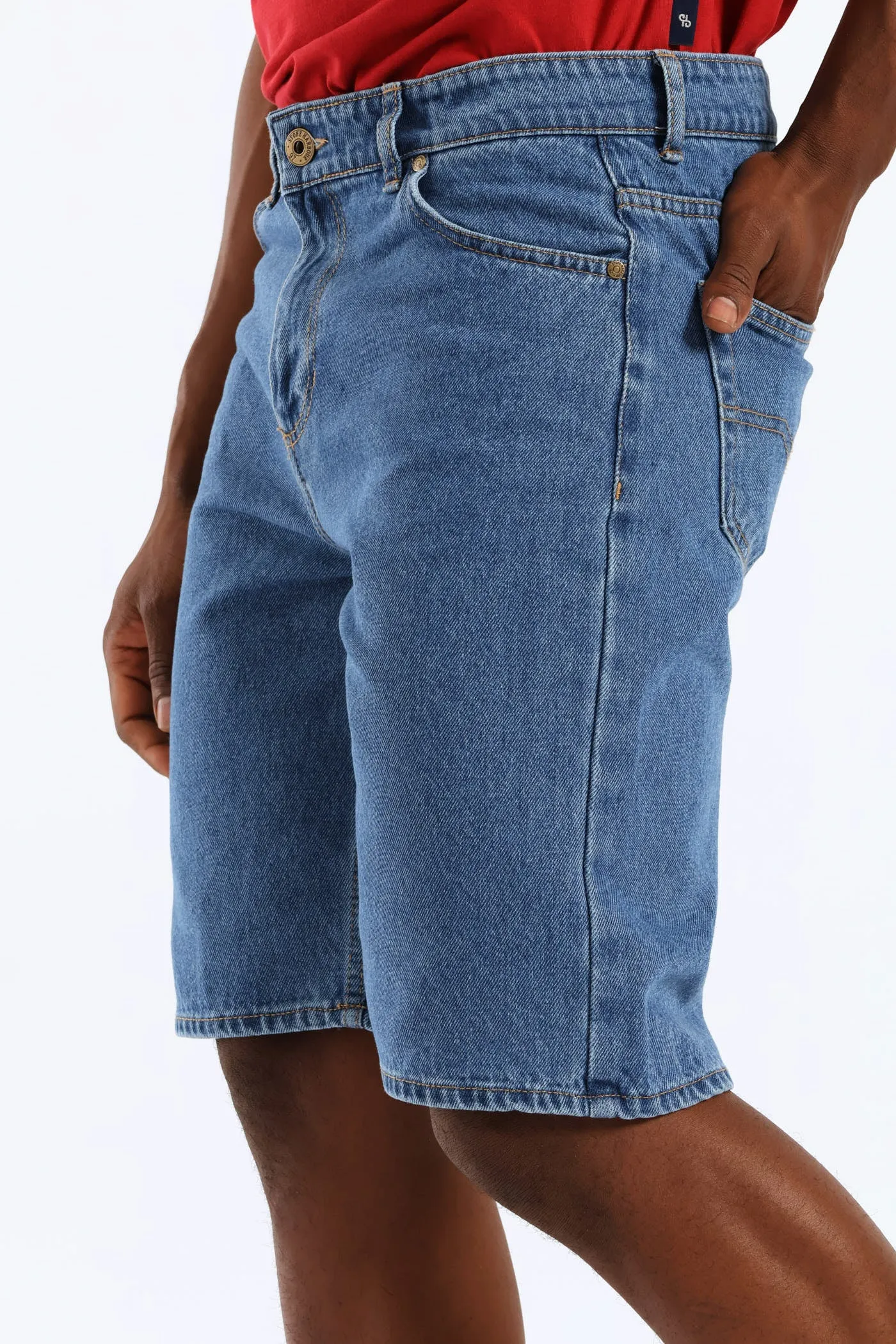 Rigid Denim Short - Mid Wash sold by Edgars product image thumbnail 3