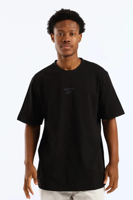 Adrian Crewneck Tee - Black sold by Edgars