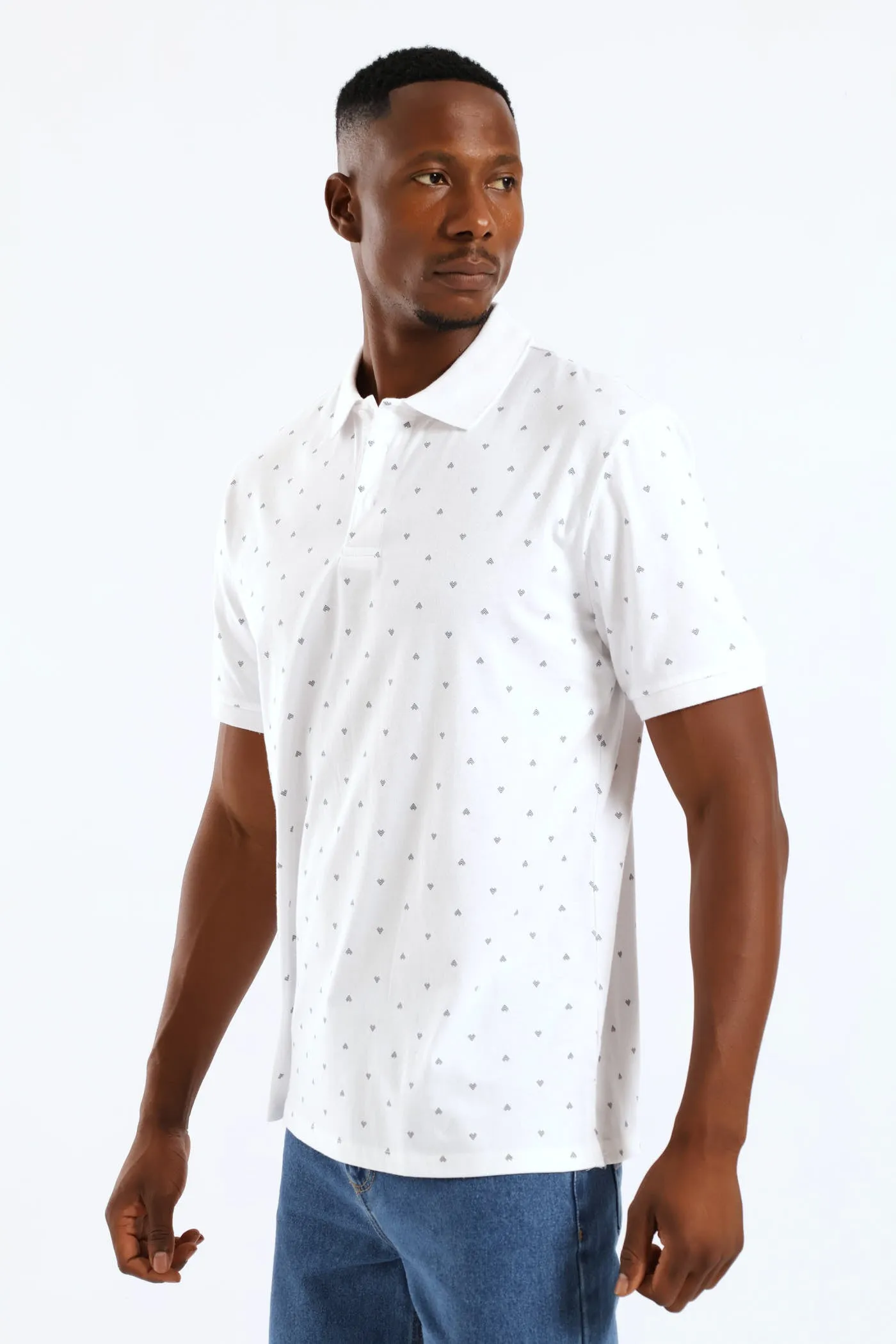 Arrowhead Print Golfer - White sold by Edgars product image thumbnail 4