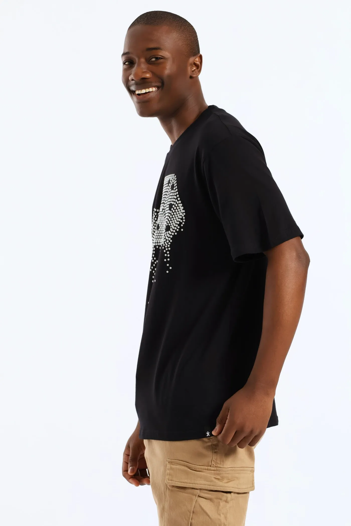 Dice Rhinestone Tee - Black sold by Edgars product image thumbnail 3