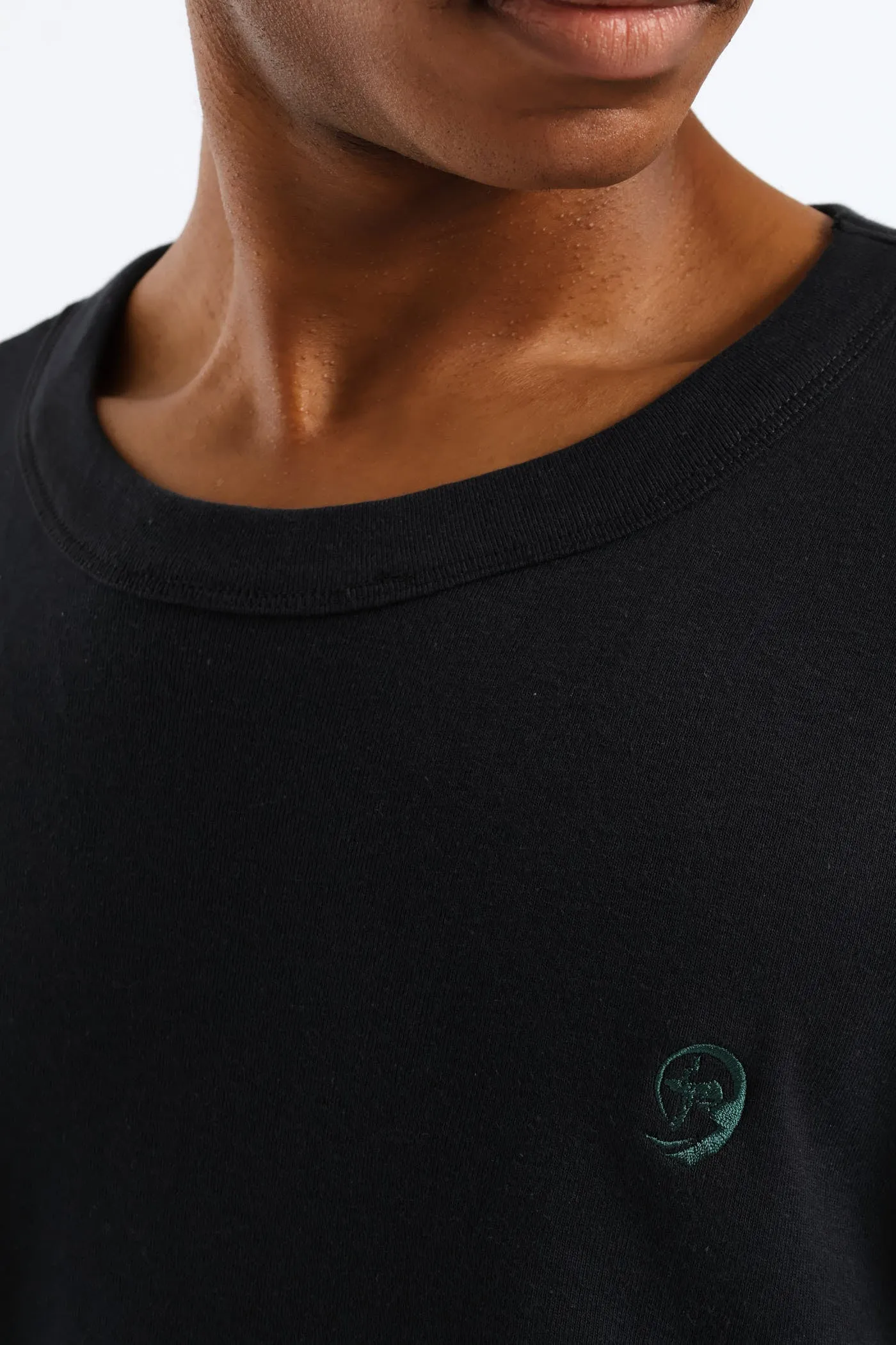 Embroidered Rib Tee - Black sold by Edgars product image thumbnail 2