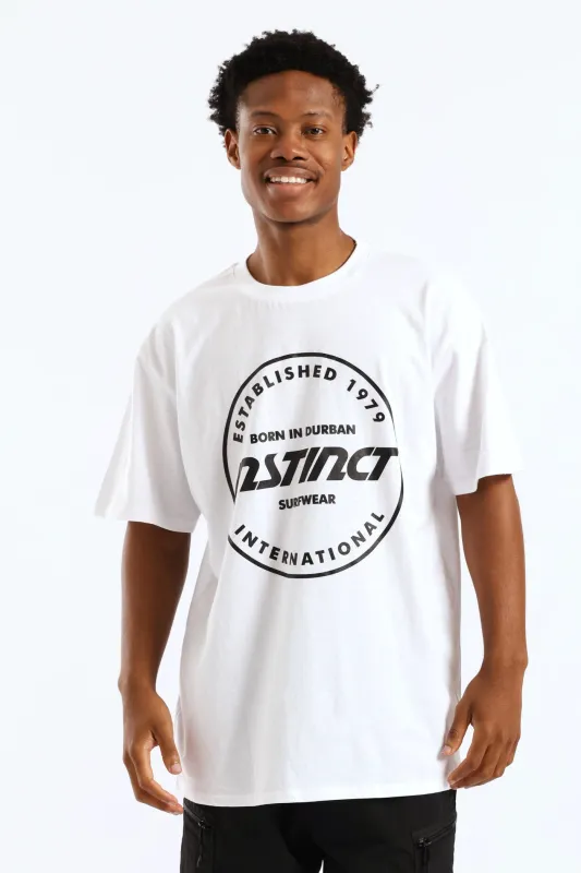 Born In Durban Tee - White sold by Edgars