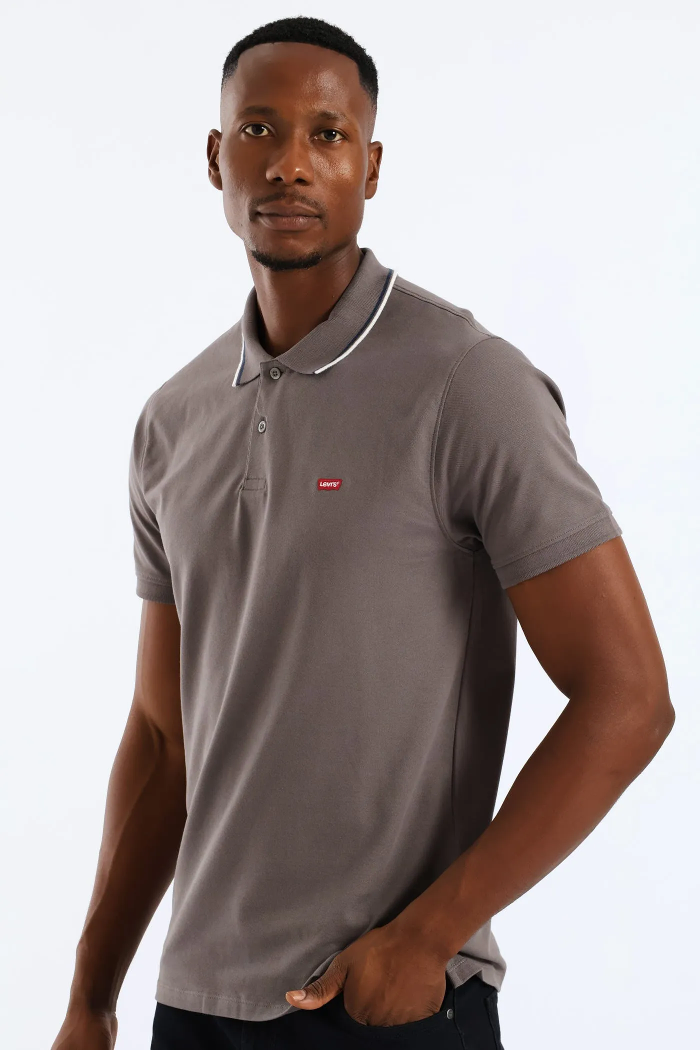 Slim Housemark Polo Golfer - Grey sold by Edgars product image thumbnail 3