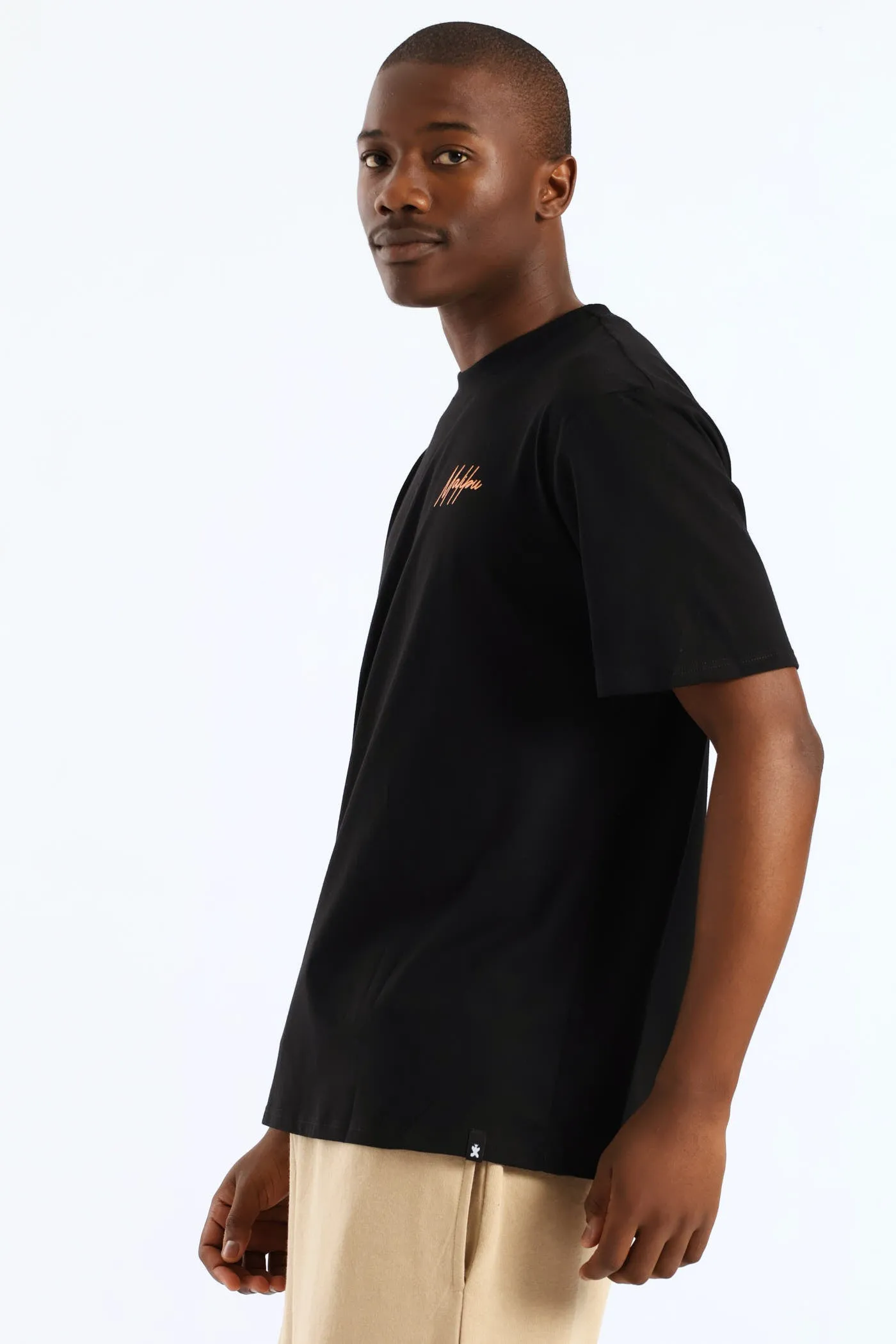 Malibu Front & Back Printed Tee - Black sold by Edgars product image thumbnail 3