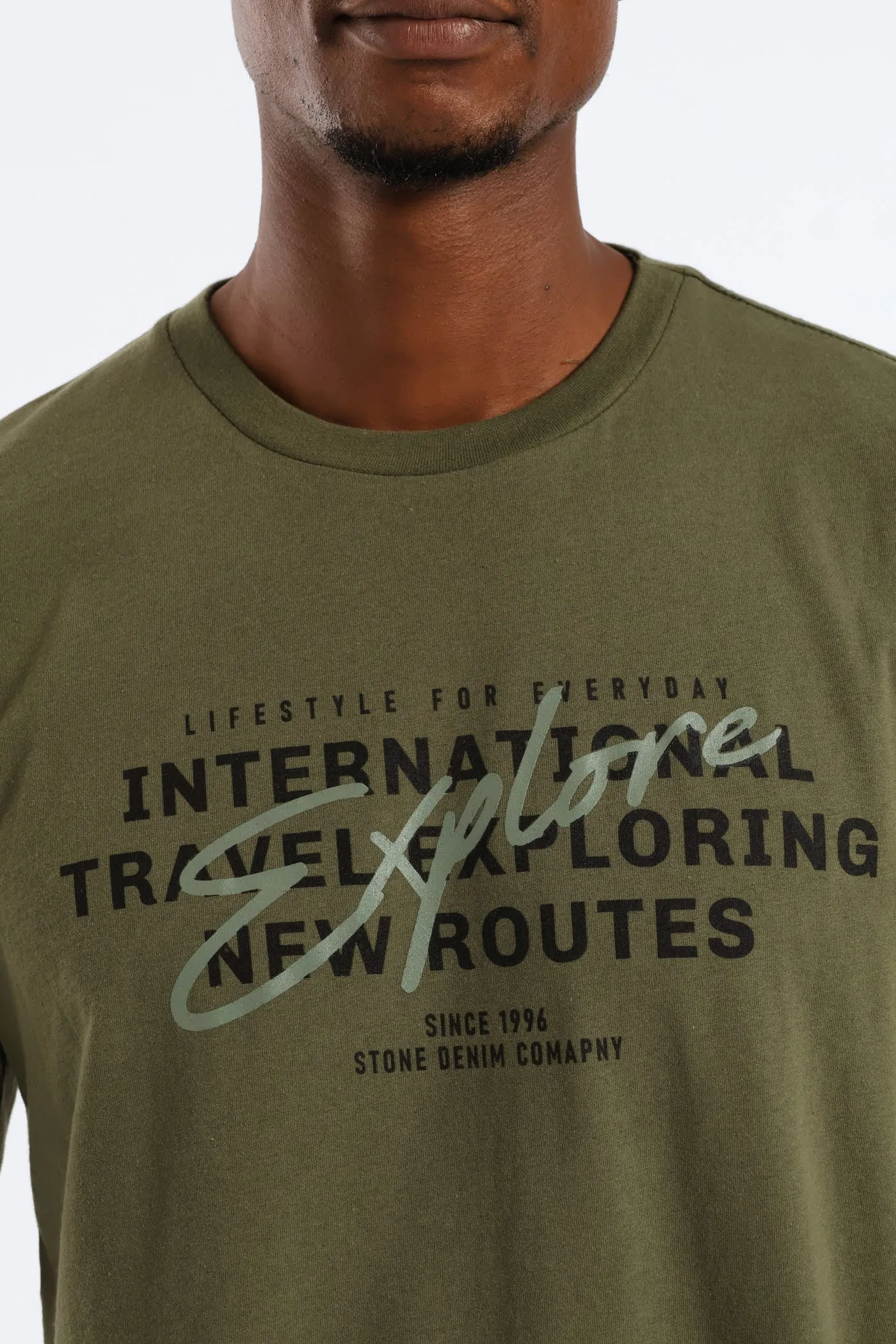 Explore Print Tee - Fatigue sold by Edgars product image thumbnail 2