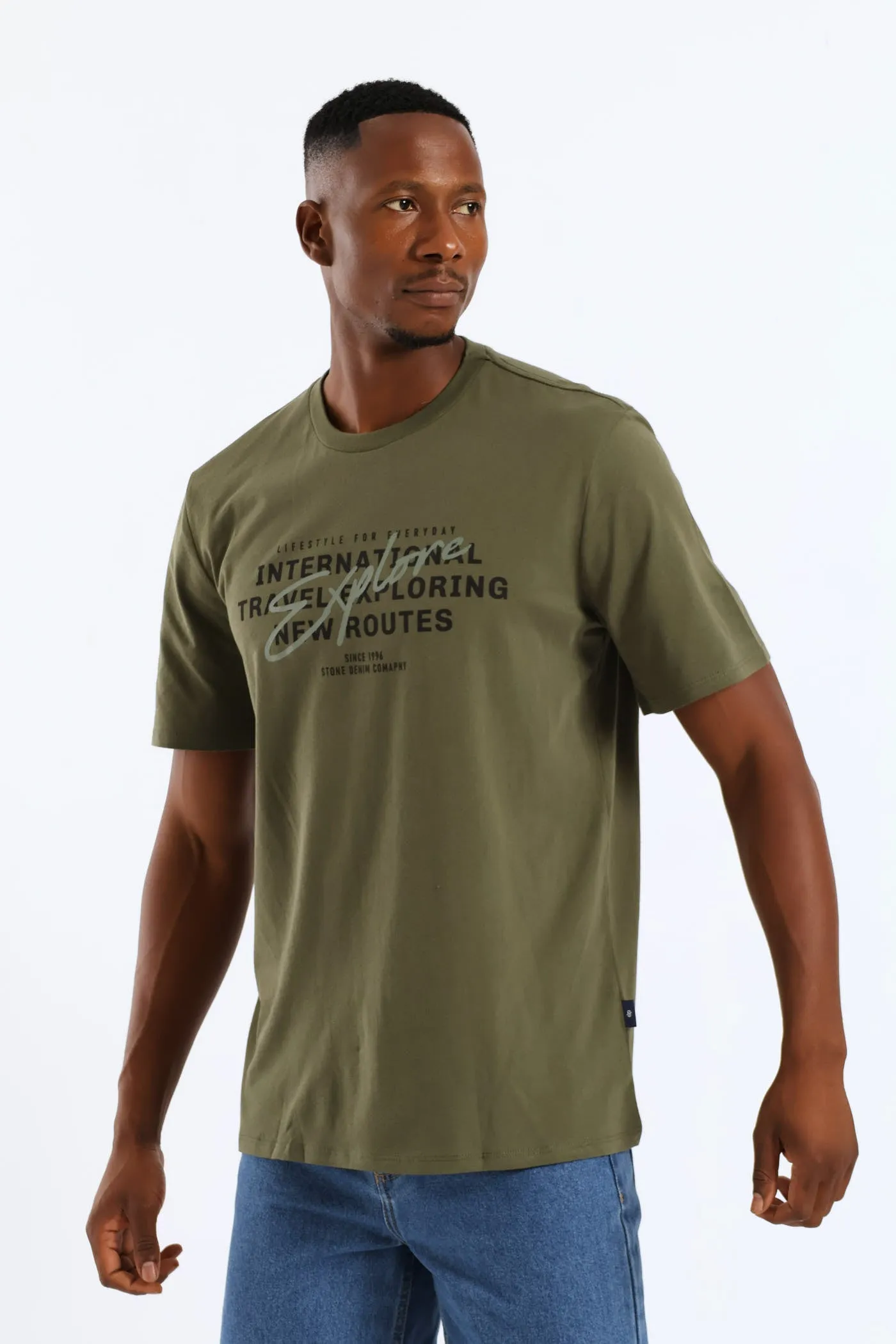 Explore Print Tee - Fatigue sold by Edgars product image thumbnail 3