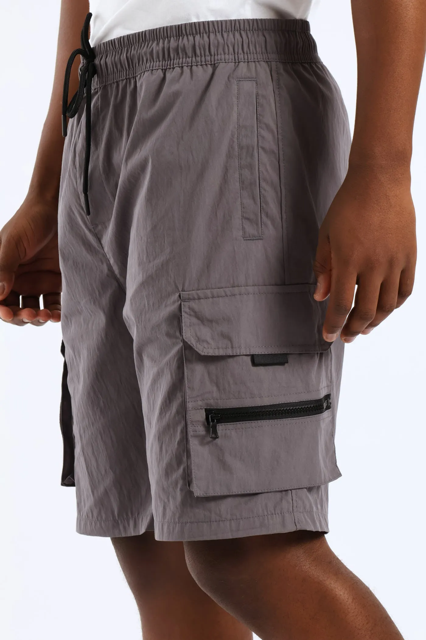 Zip Cargo Short - Grey sold by Edgars product image thumbnail 2
