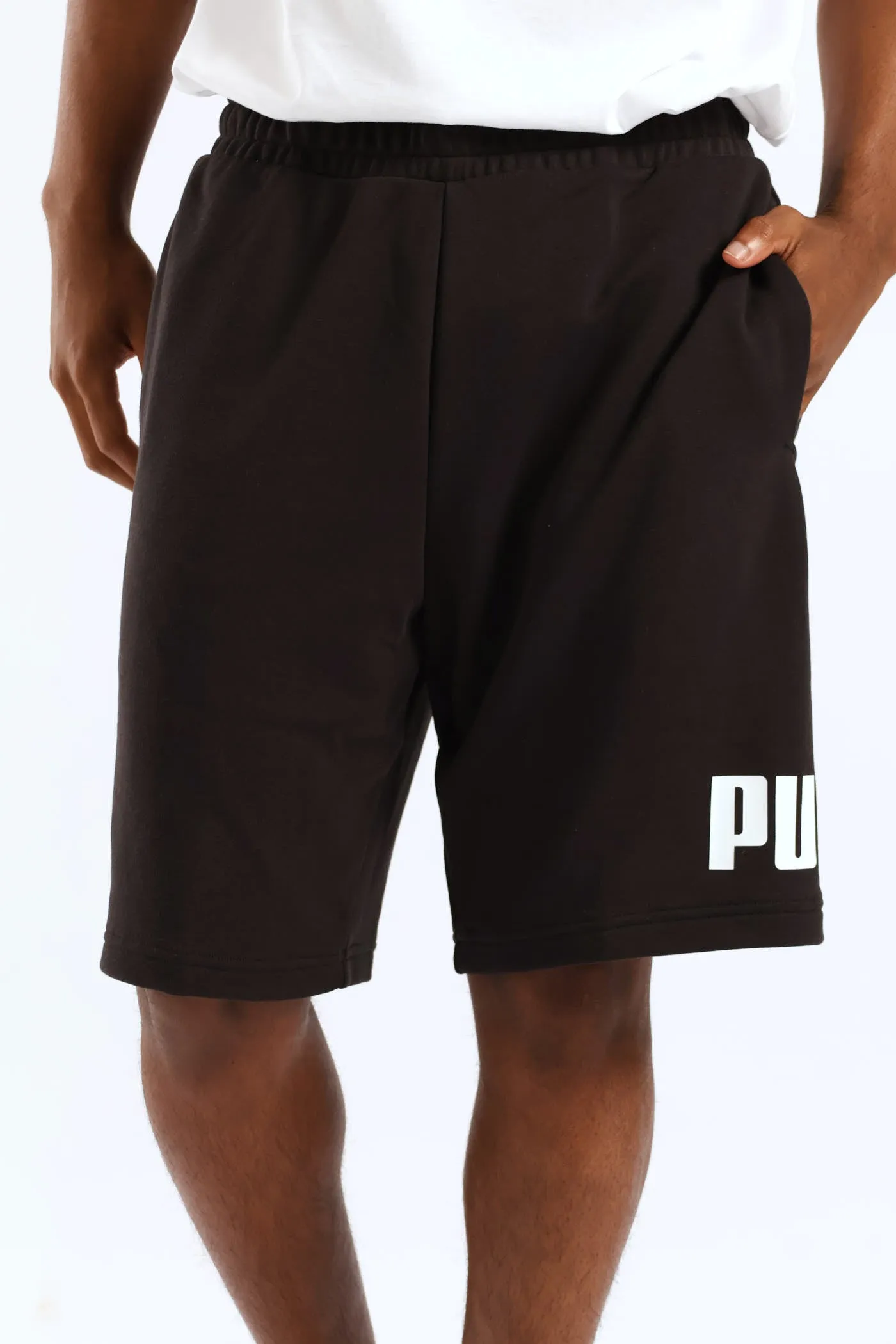 Essential Big No. 1 Logo 10" Shorts - Black sold by Edgars