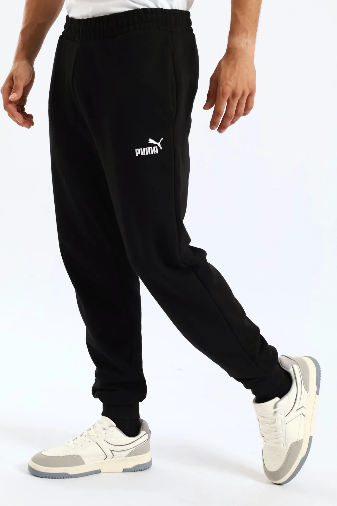 Essential No. 1 Logo Slim Sweatpants - Black sold by Edgars
