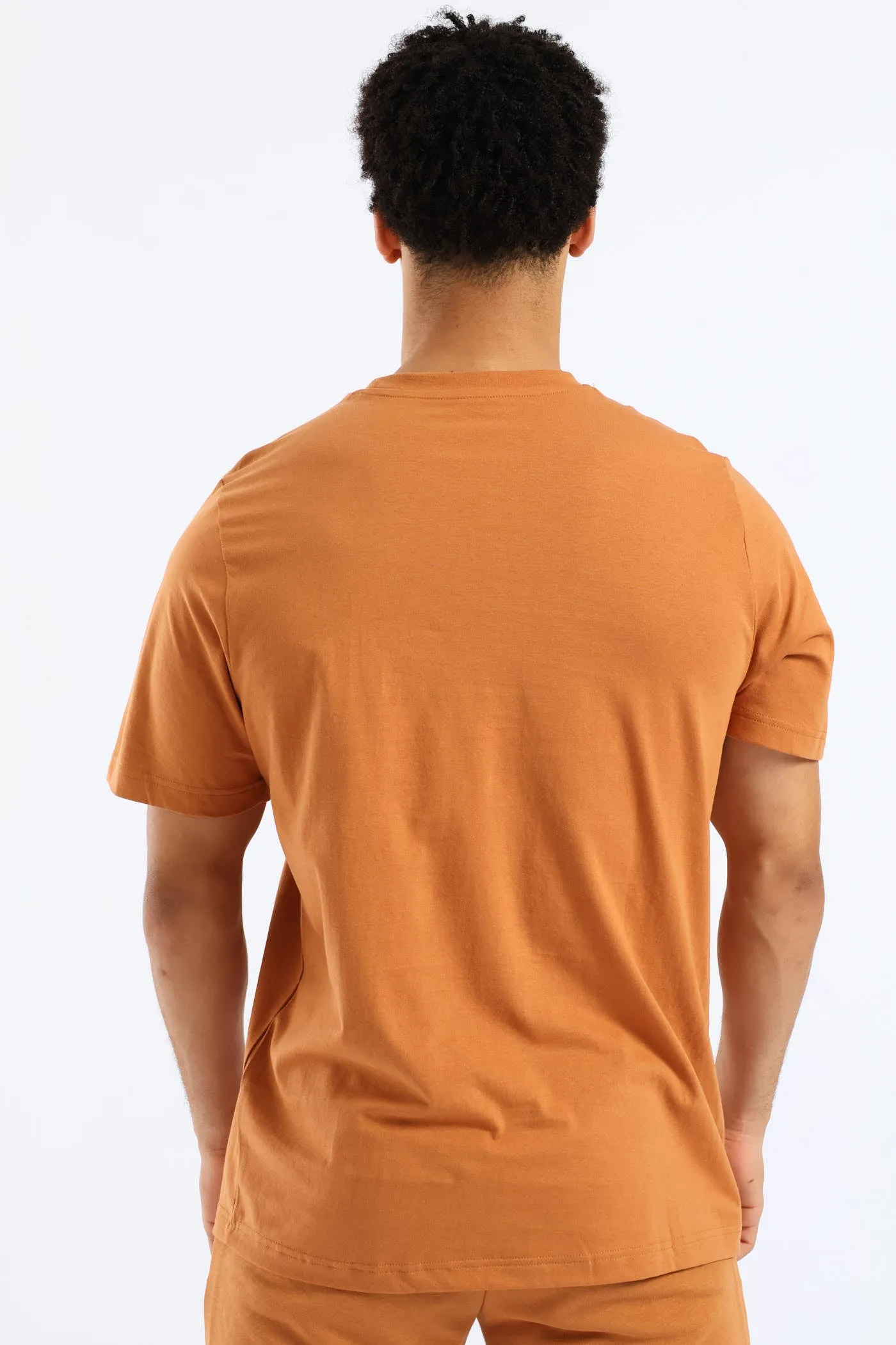 Essential 2 Color Small No. 1 Logo Tee - Dark Caramel sold by Edgars product image thumbnail 4