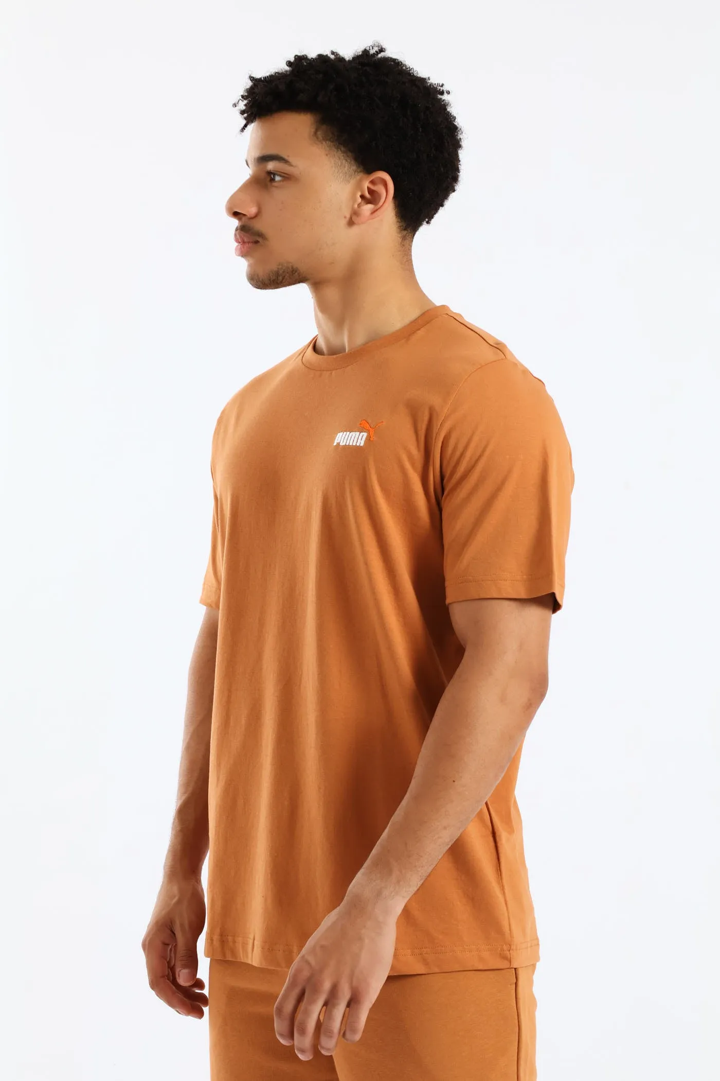 Essential 2 Color Small No. 1 Logo Tee - Dark Caramel sold by Edgars product image thumbnail 3