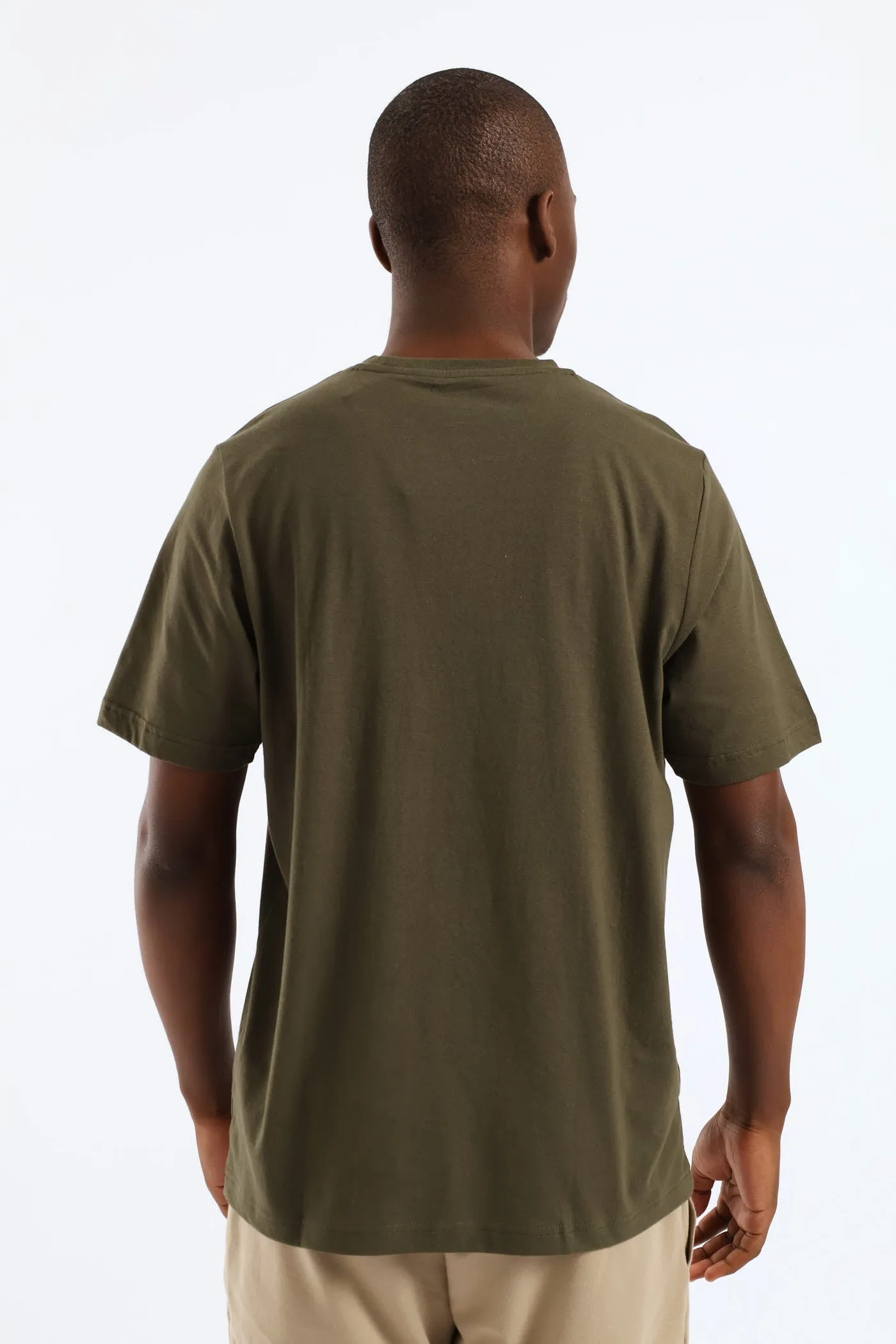 Essential 2 Color Small No. 1 Logo Tee - Fatigue sold by Edgars product image thumbnail 4
