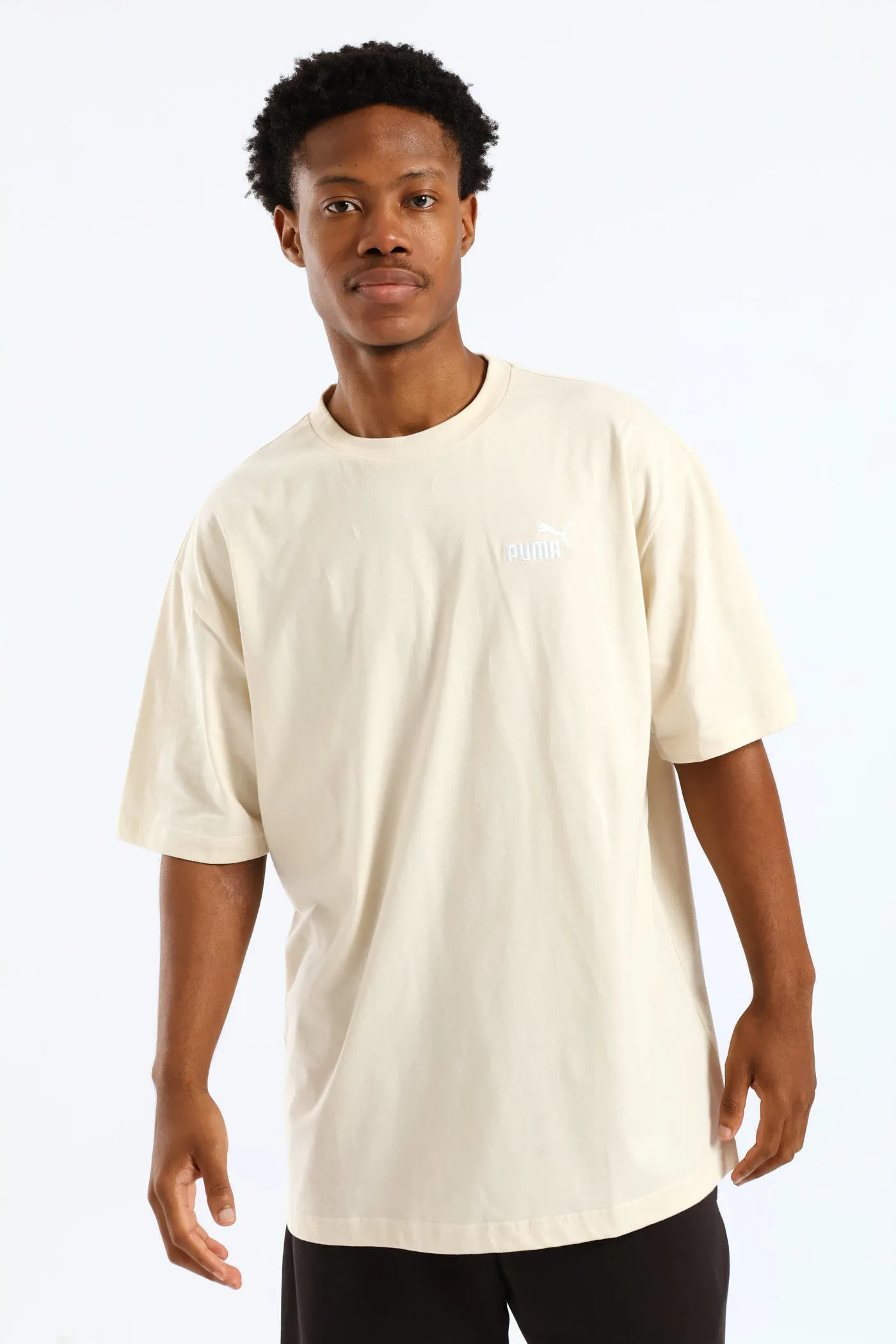 Essential Relaxed Small No. 1 Tee - Cream sold by Edgars
