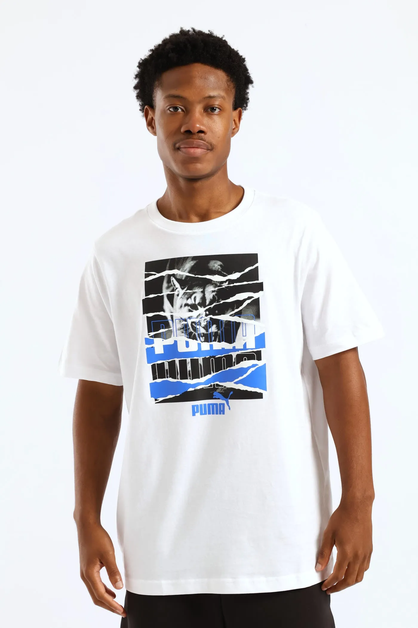 Graphic Photoprint Tee - White sold by Edgars