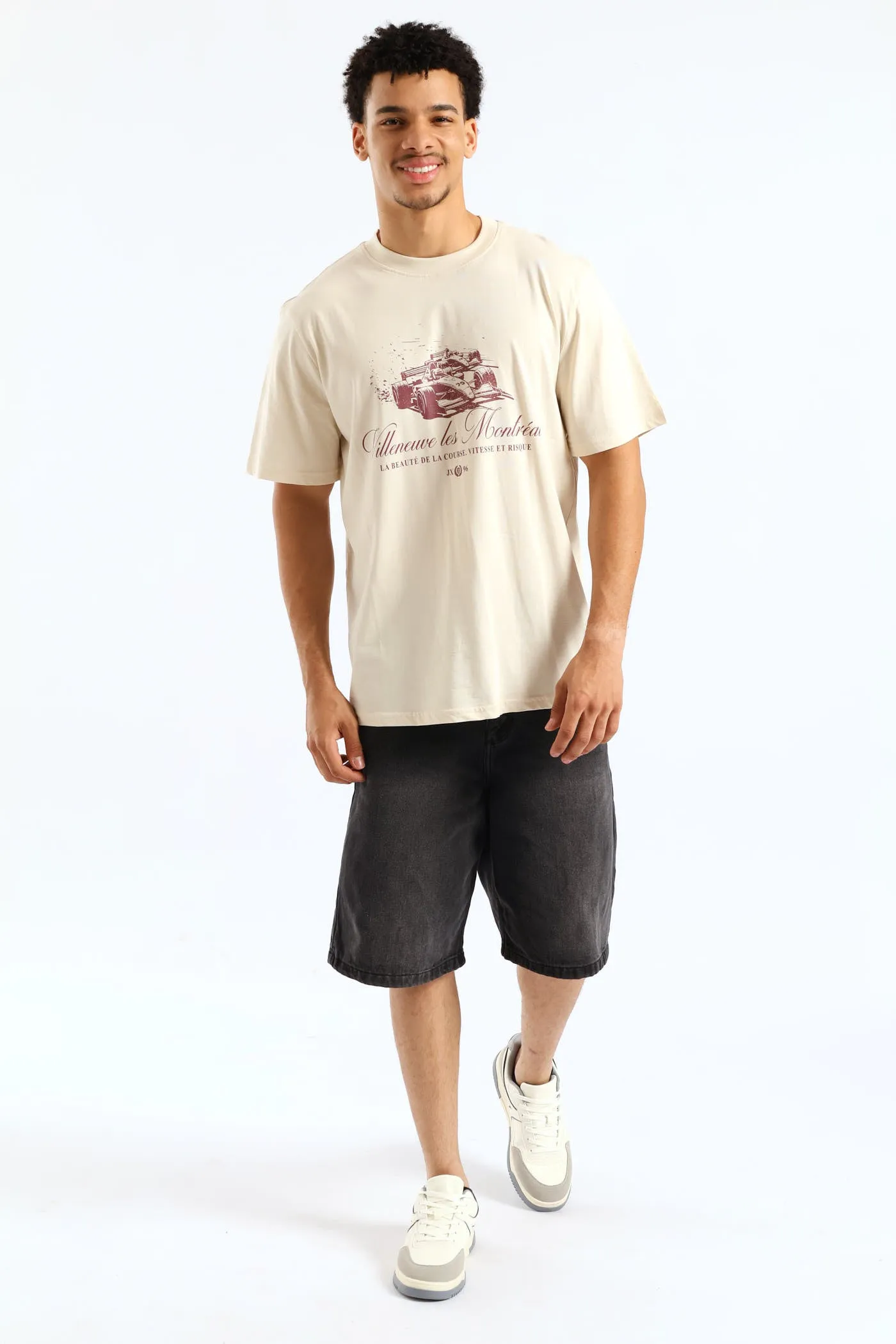 Denim Baggy Shorts - Black sold by Edgars product image thumbnail 5