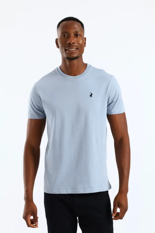 Lucus Tee - Light Blue sold by Edgars