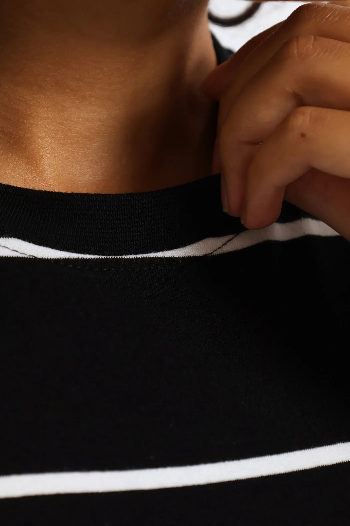 Yarn-Dye Stripe Tee - Black sold by Edgars product image thumbnail 5