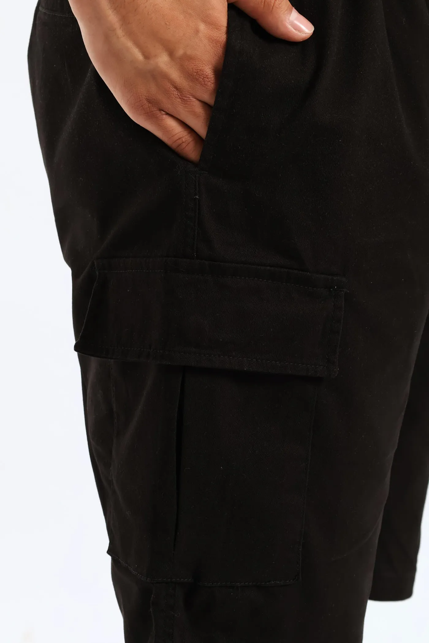 Cargo Shorts - Black sold by Edgars product image thumbnail 2