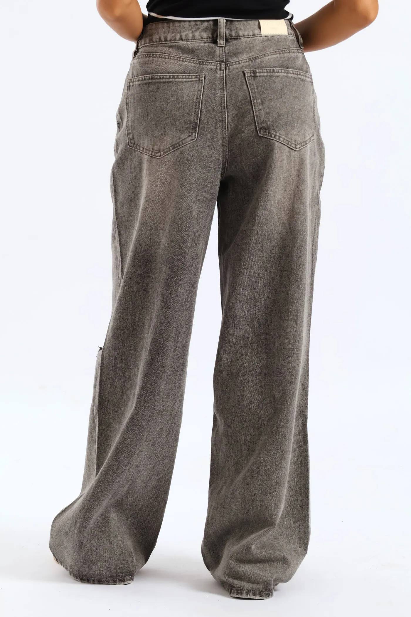 Ripped Baggy Jean - Grey sold by Edgars product image thumbnail 2