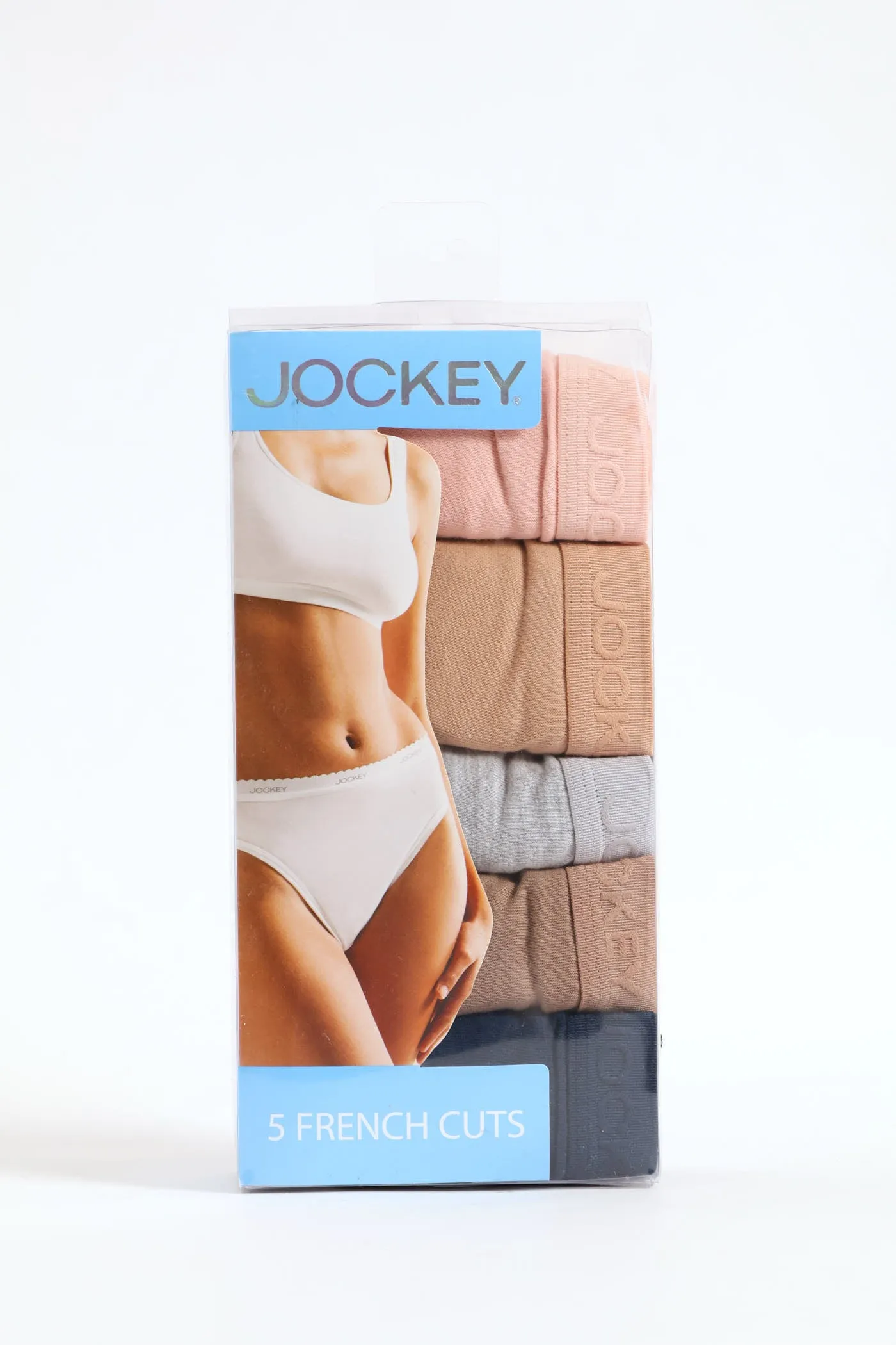 5 Pack Cotton Hi-Cut Panties - Multi sold by Edgars