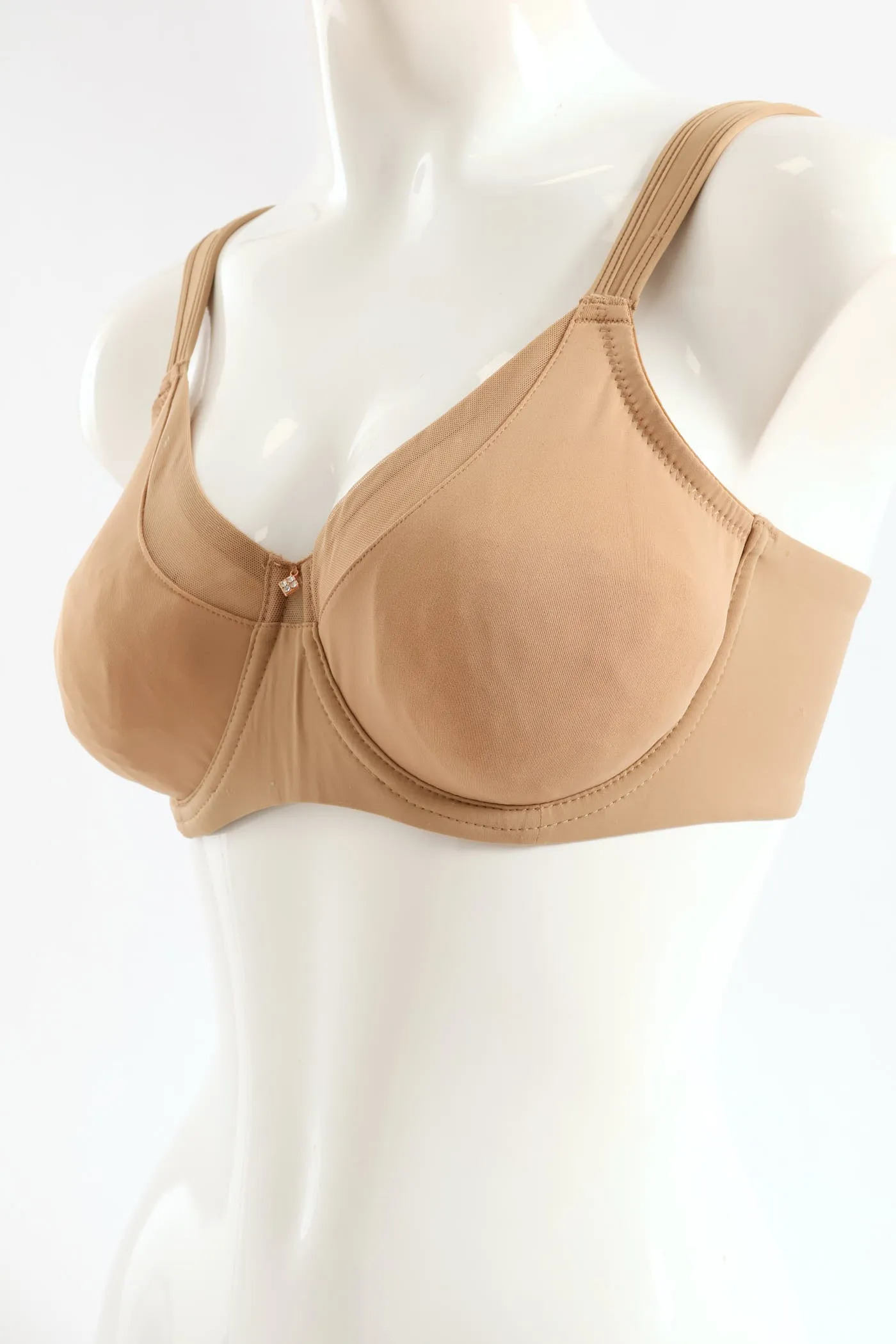 Soft Touch Minimiser Bra - Beige sold by Edgars