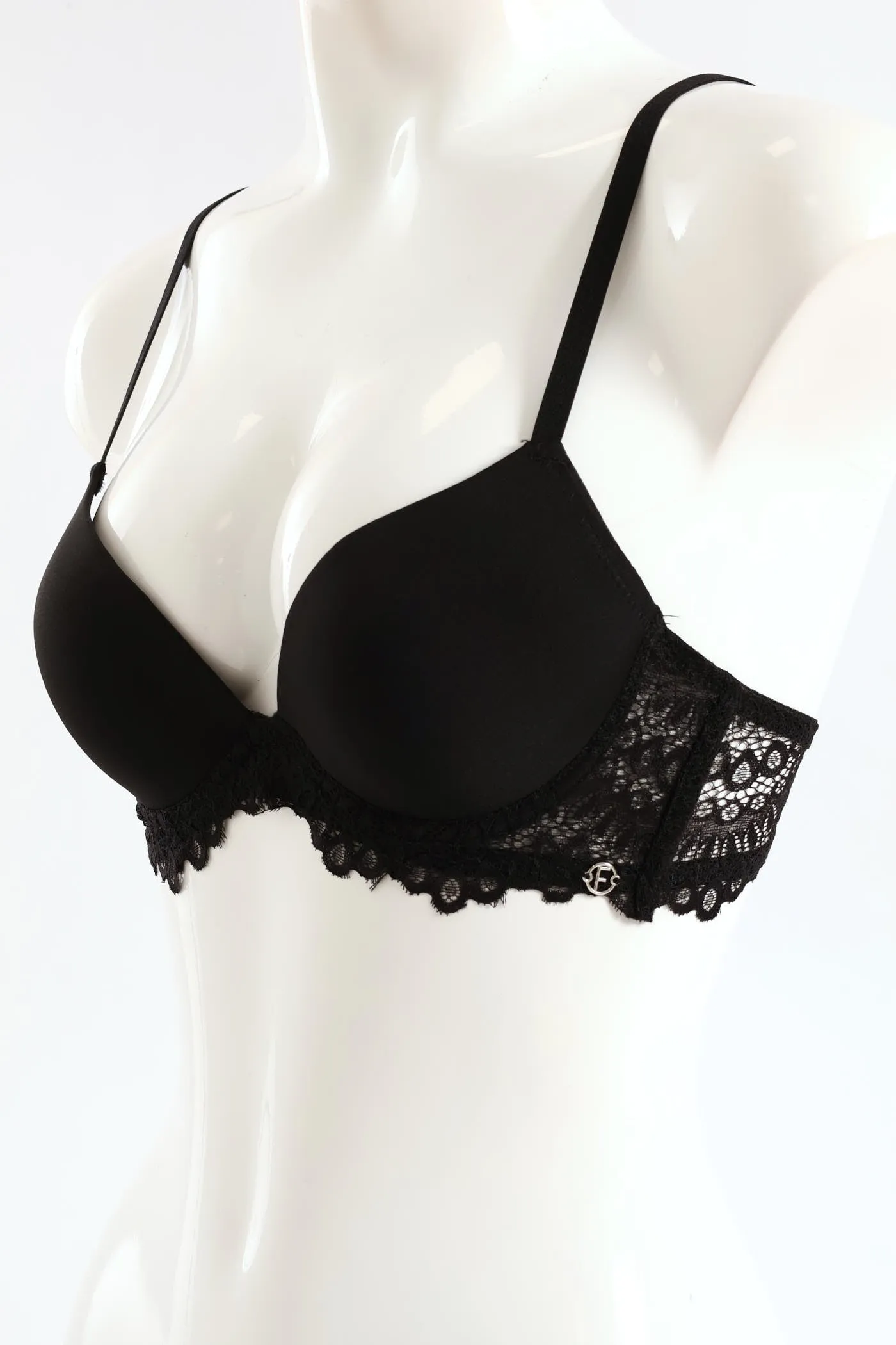 2 Pack Double Push-Up Bra - Chai/Black sold by Edgars product image thumbnail 4