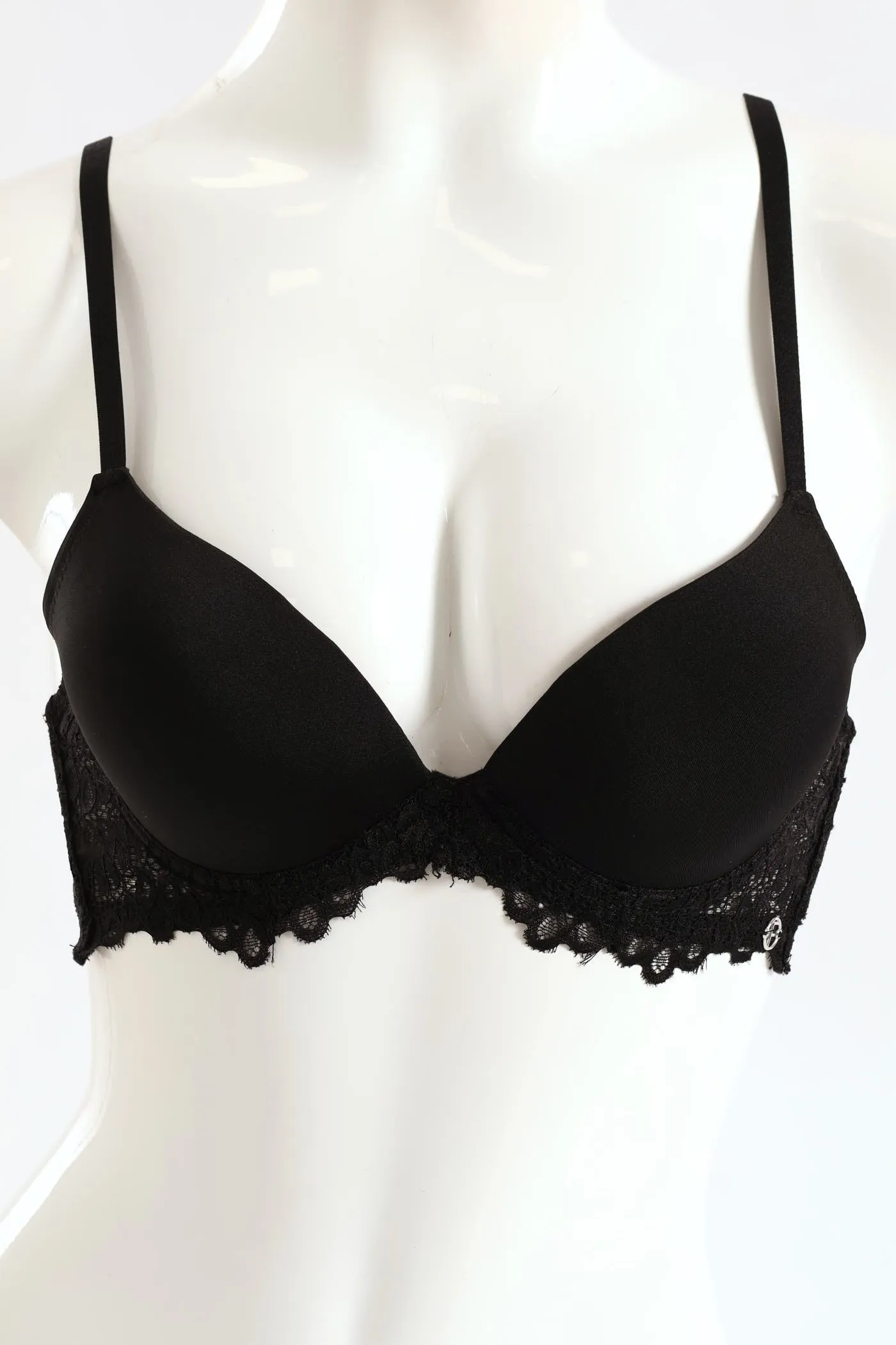 2 Pack Double Push-Up Bra - Chai/Black sold by Edgars