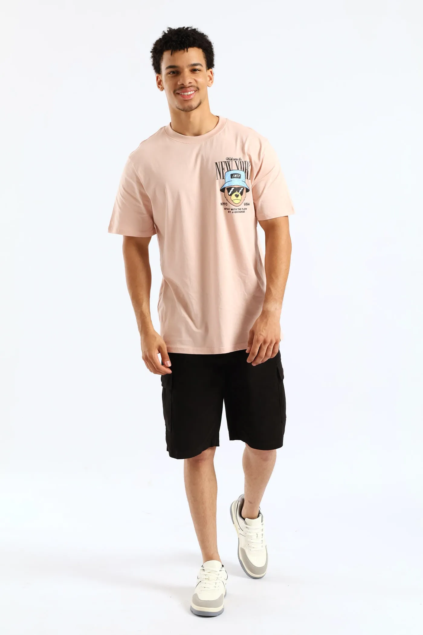 Small Ny Teddy Tee - Light Pink sold by Edgars product image thumbnail 5