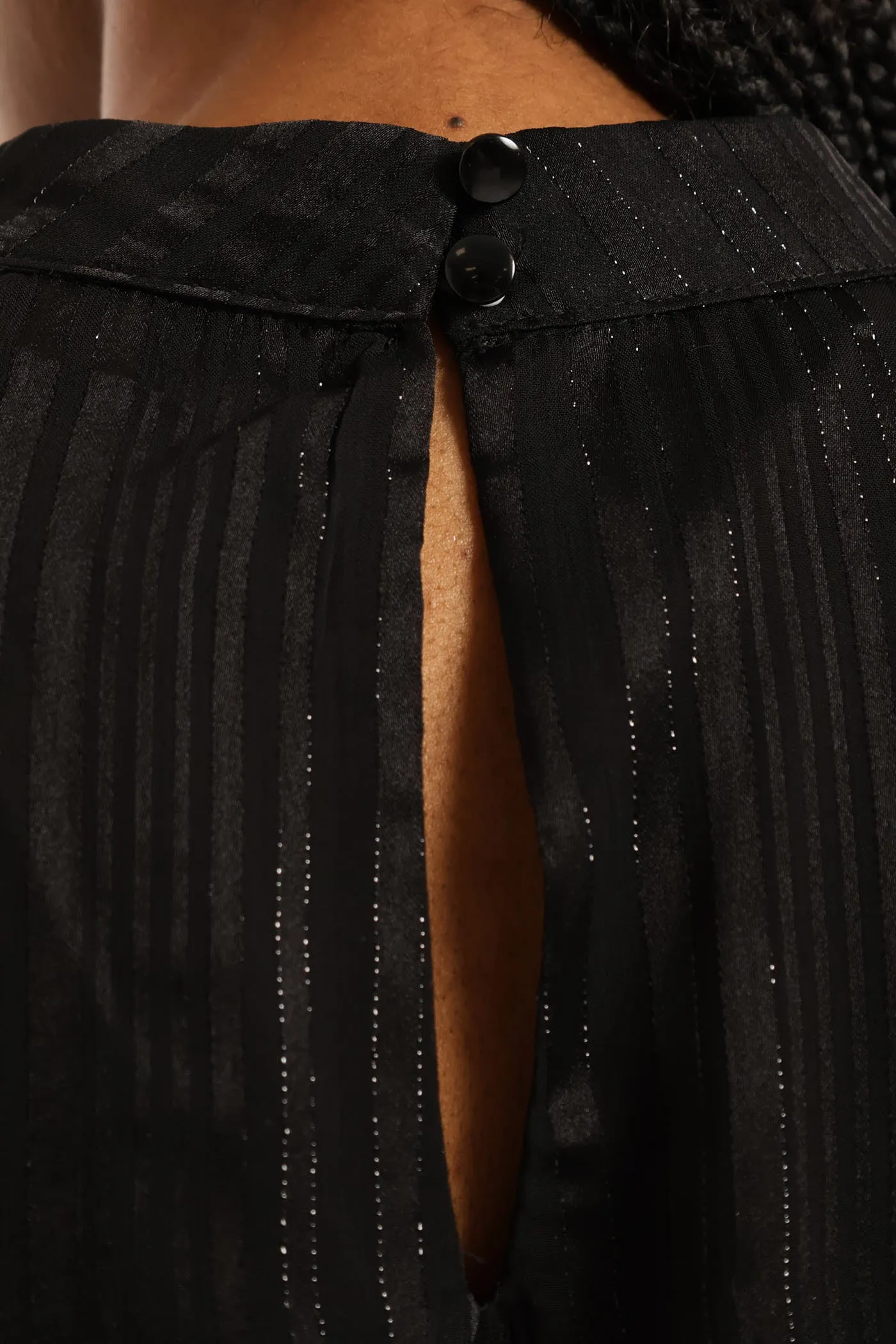 Hi Neck Keyhole Blouse - Black sold by Edgars product image thumbnail 3